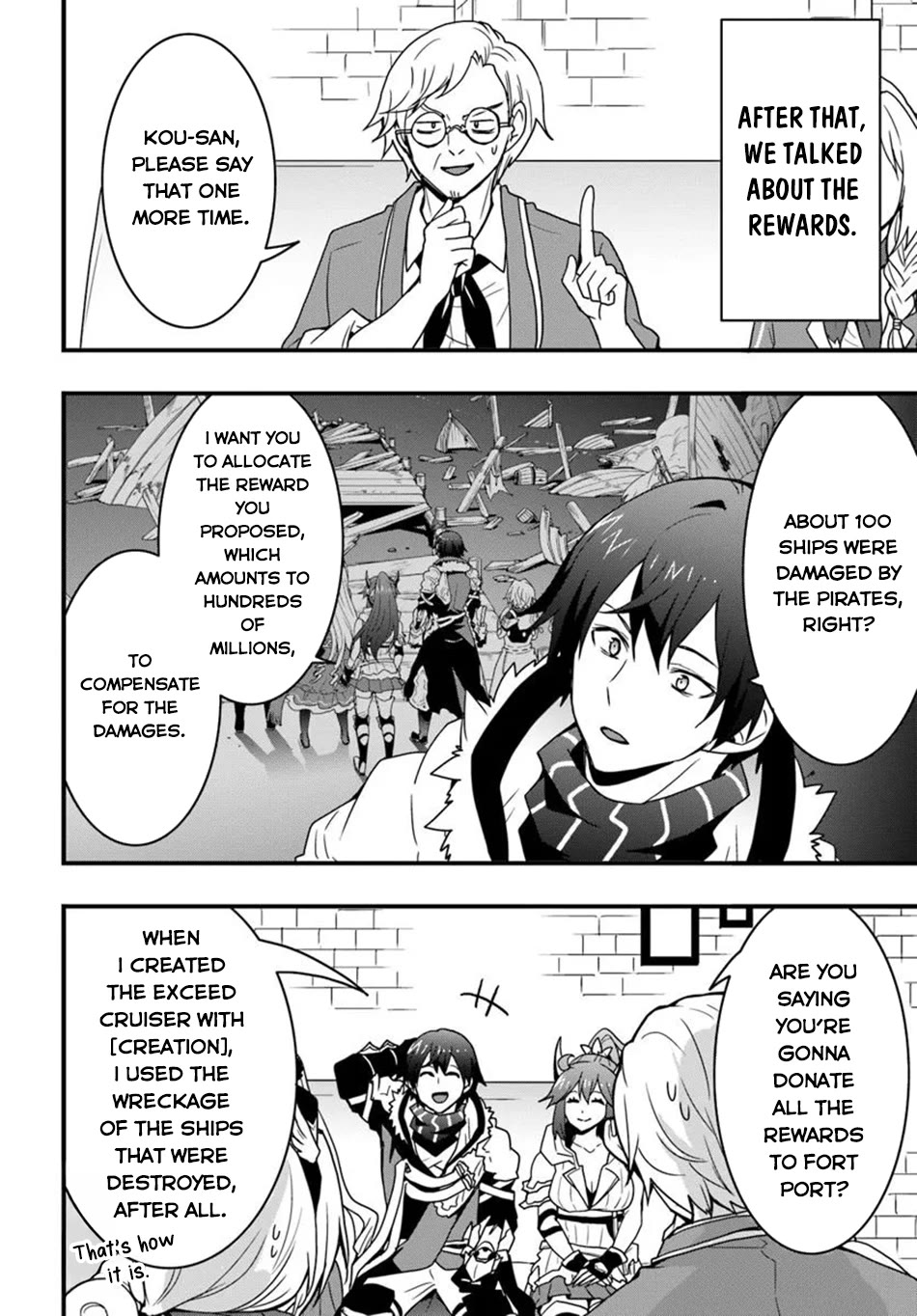 Isekai De Te Ni Ireta Seisan Skill Wa Saikyou Datta You Desu Chapter 42 page 13 - Chapter 42: I Tried Returning to Fort Port 2