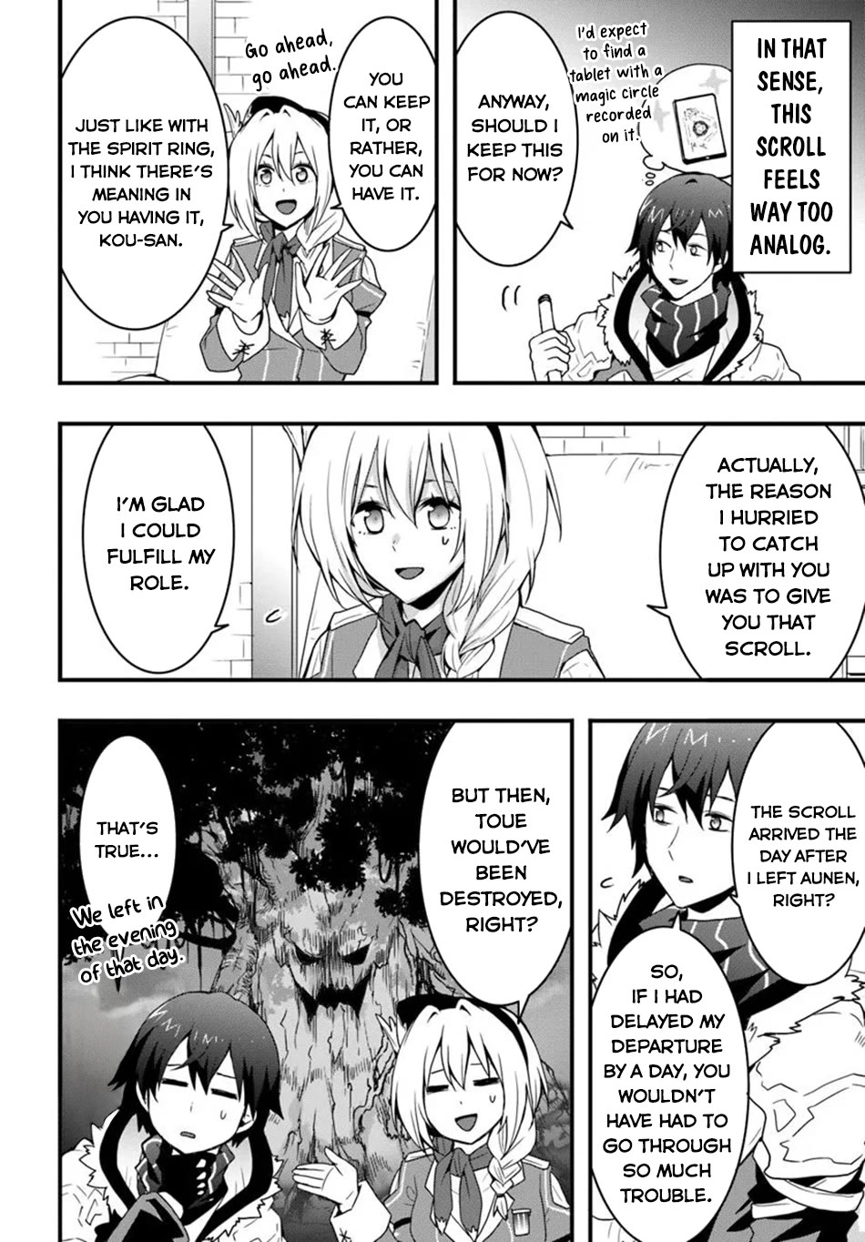 Isekai De Te Ni Ireta Seisan Skill Wa Saikyou Datta You Desu Chapter 45 page 19 - Chapter 45: I Tried Accepting Milia's Request