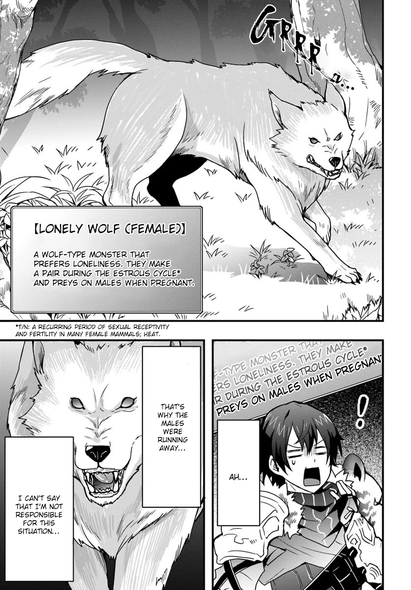 Isekai De Te Ni Ireta Seisan Skill Wa Saikyou Datta You Desu Chapter 5 page 13 - Chapter 5: Fighting against a pack of Lonely Wolves.