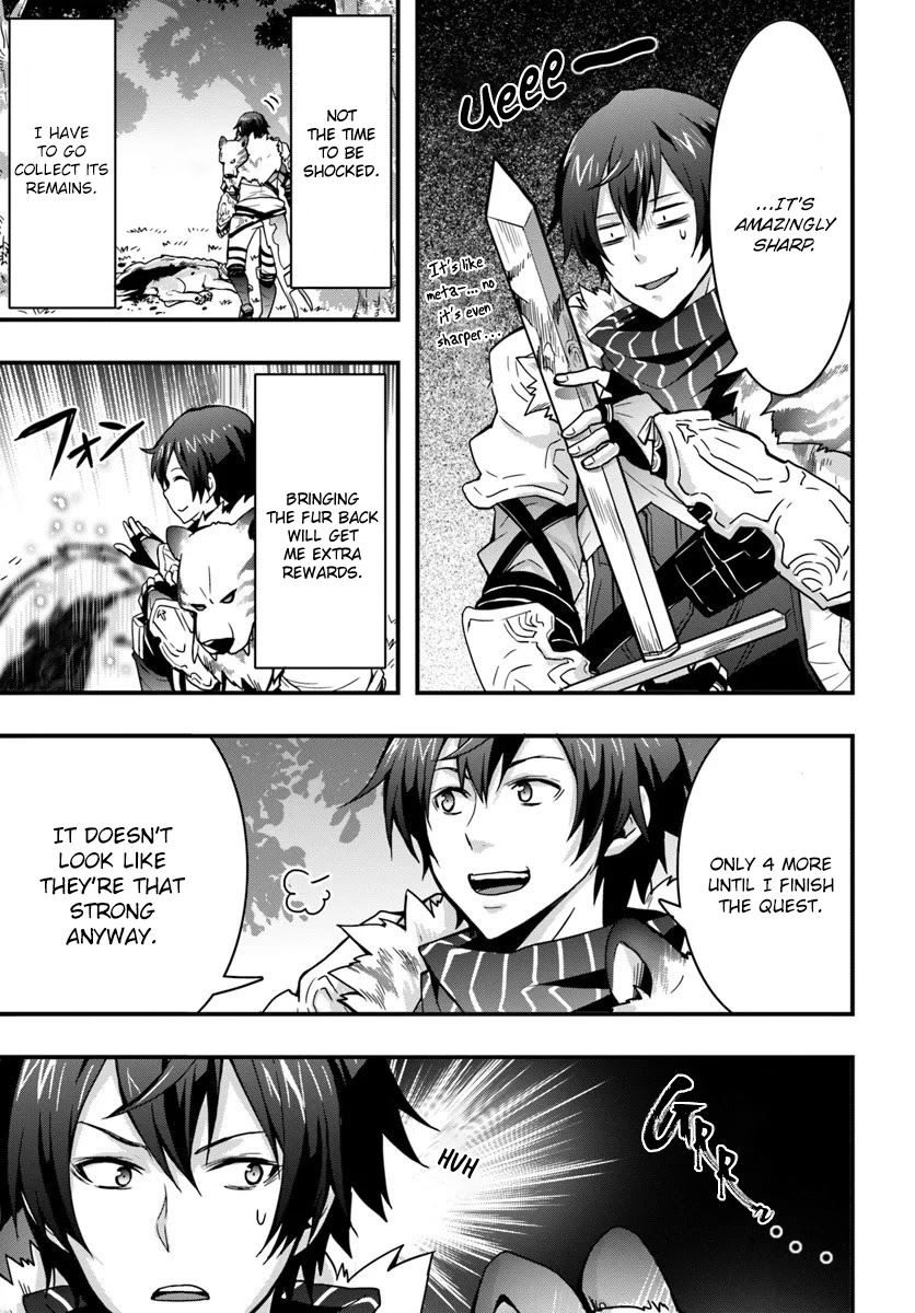 Isekai De Te Ni Ireta Seisan Skill Wa Saikyou Datta You Desu Chapter 5 page 5 - Chapter 5: Fighting against a pack of Lonely Wolves.