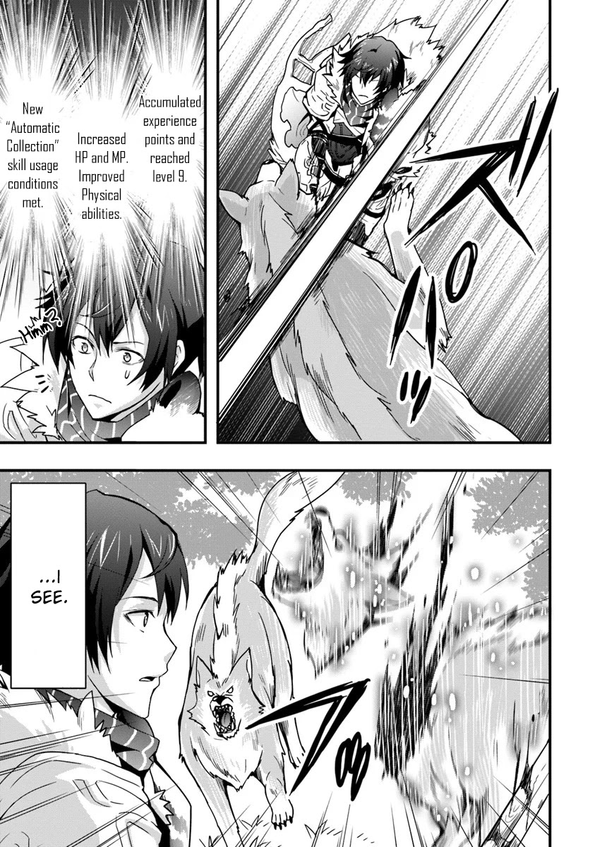 Isekai De Te Ni Ireta Seisan Skill Wa Saikyou Datta You Desu Chapter 5 page 7 - Chapter 5: Fighting against a pack of Lonely Wolves.