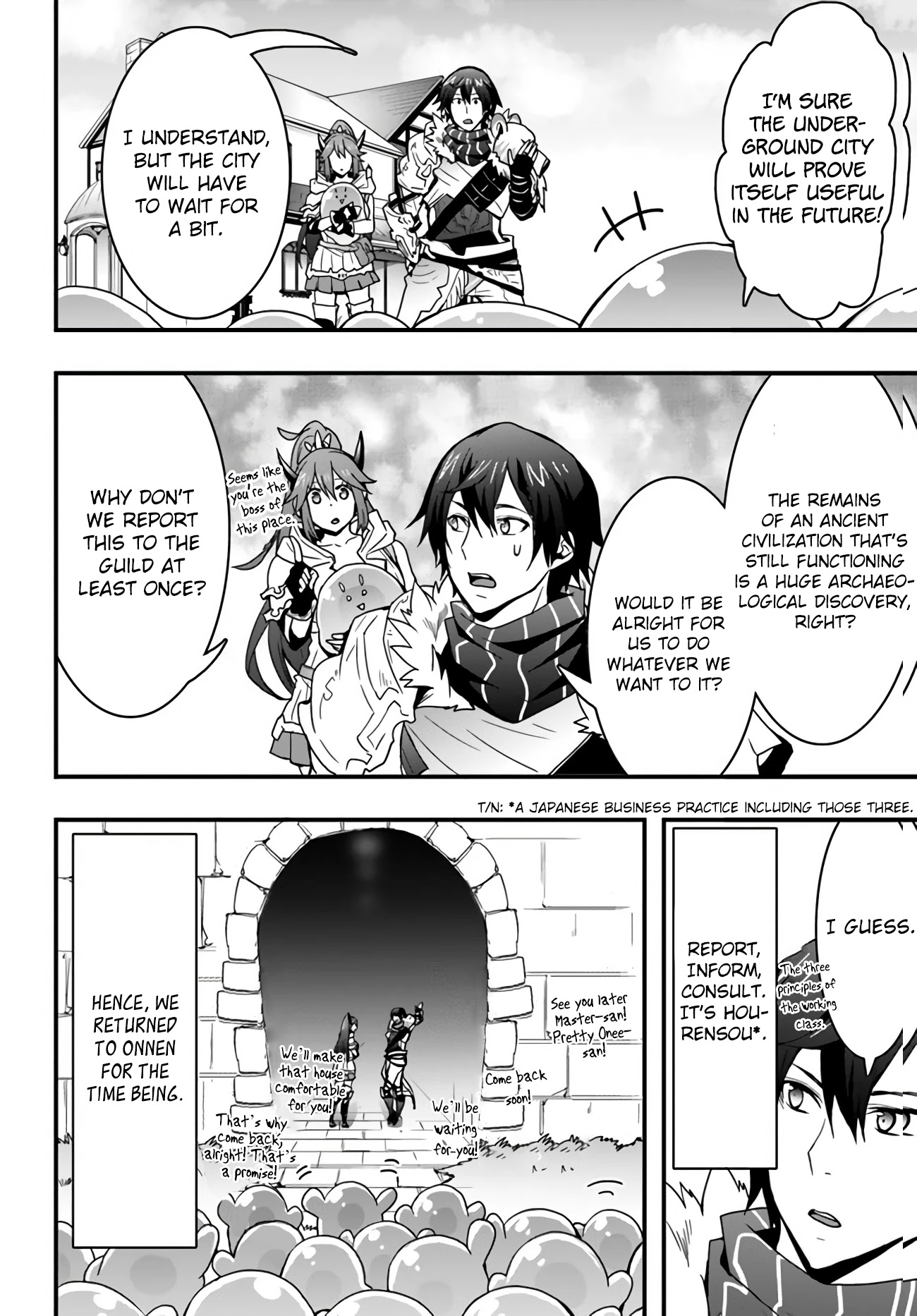 Isekai De Te Ni Ireta Seisan Skill Wa Saikyou Datta You Desu Chapter 9 page 19 - Chapter 9: Threading inside the Underground City.