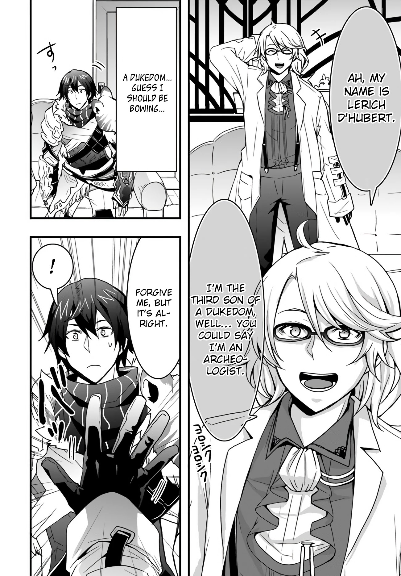 Isekai De Te Ni Ireta Seisan Skill Wa Saikyou Datta You Desu Chapter 9 page 25 - Chapter 9: Threading inside the Underground City.