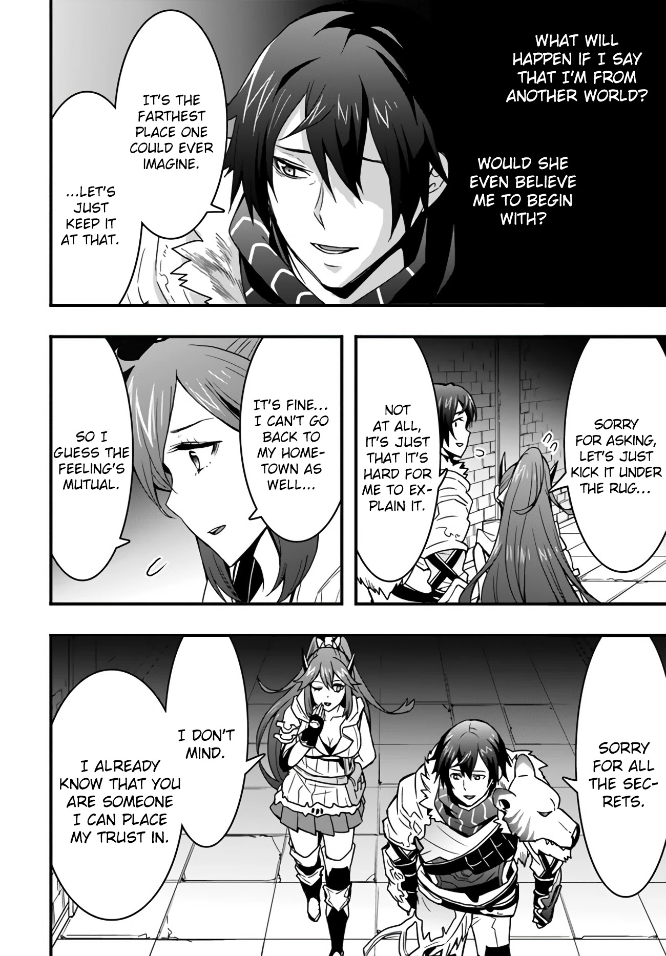 Isekai De Te Ni Ireta Seisan Skill Wa Saikyou Datta You Desu Chapter 9 page 4 - Chapter 9: Threading inside the Underground City.