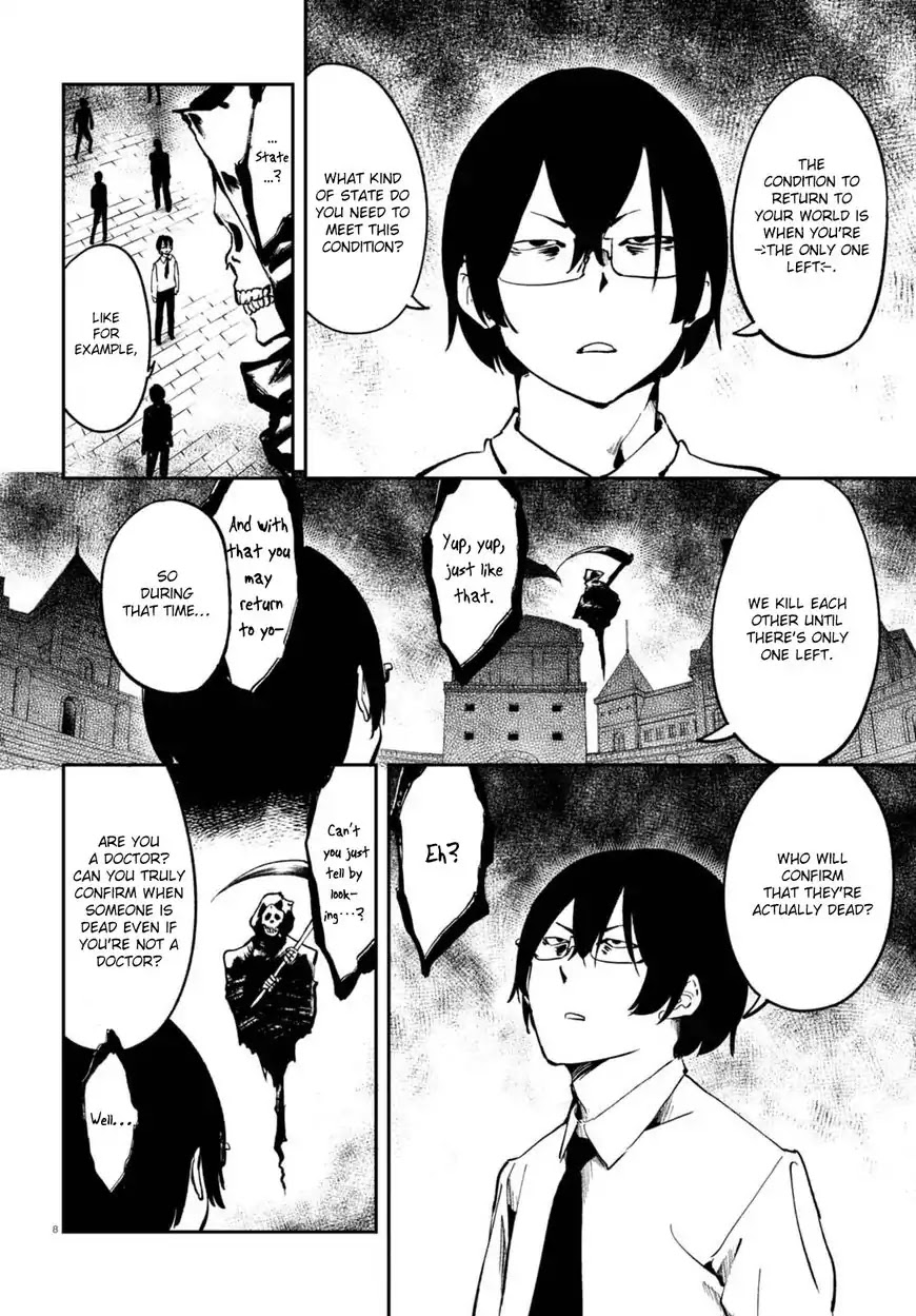 Isekai Death Game ni Tensou sarete tsurai Chapter 1 page 13 - Chapter 1: Transfer