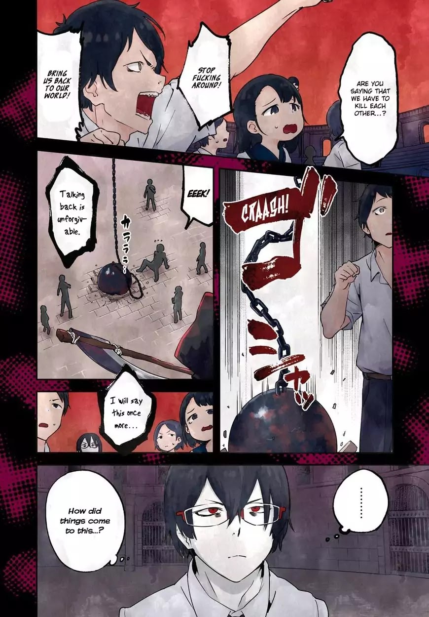 Isekai Death Game ni Tensou sarete tsurai Chapter 1 page 5 - Chapter 1: Transfer