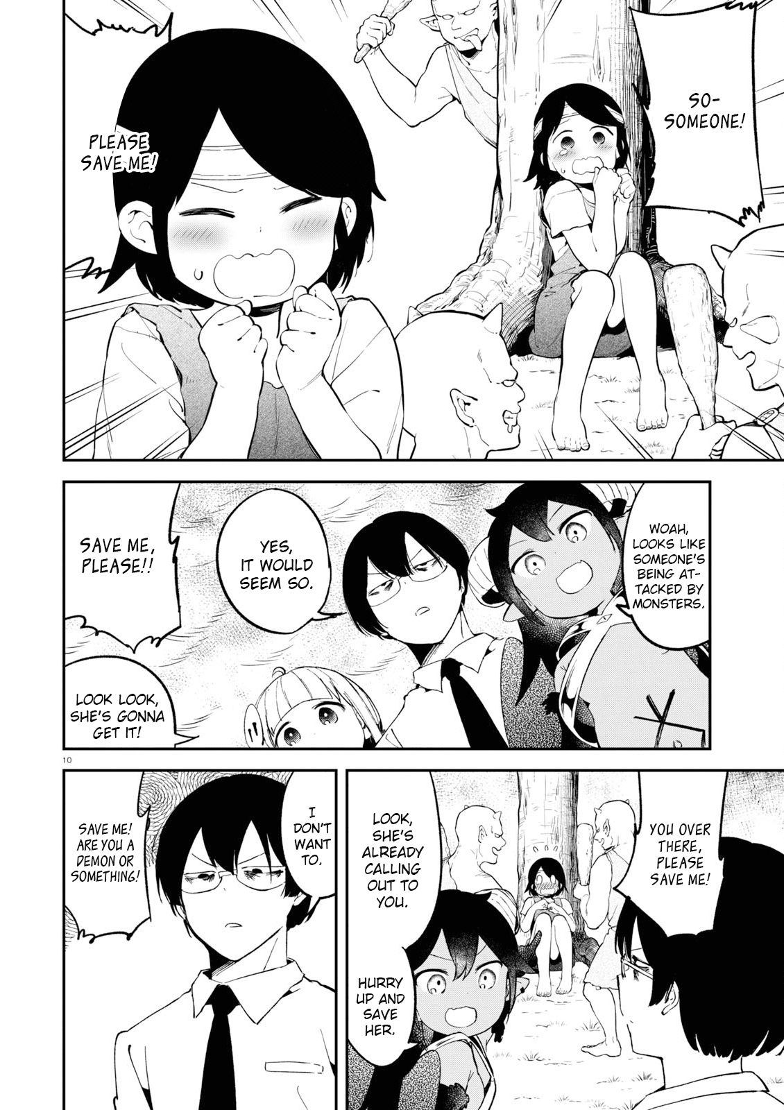 Isekai Death Game ni Tensou sarete tsurai Chapter 10 page 10 - Chapter 10: Excercise
