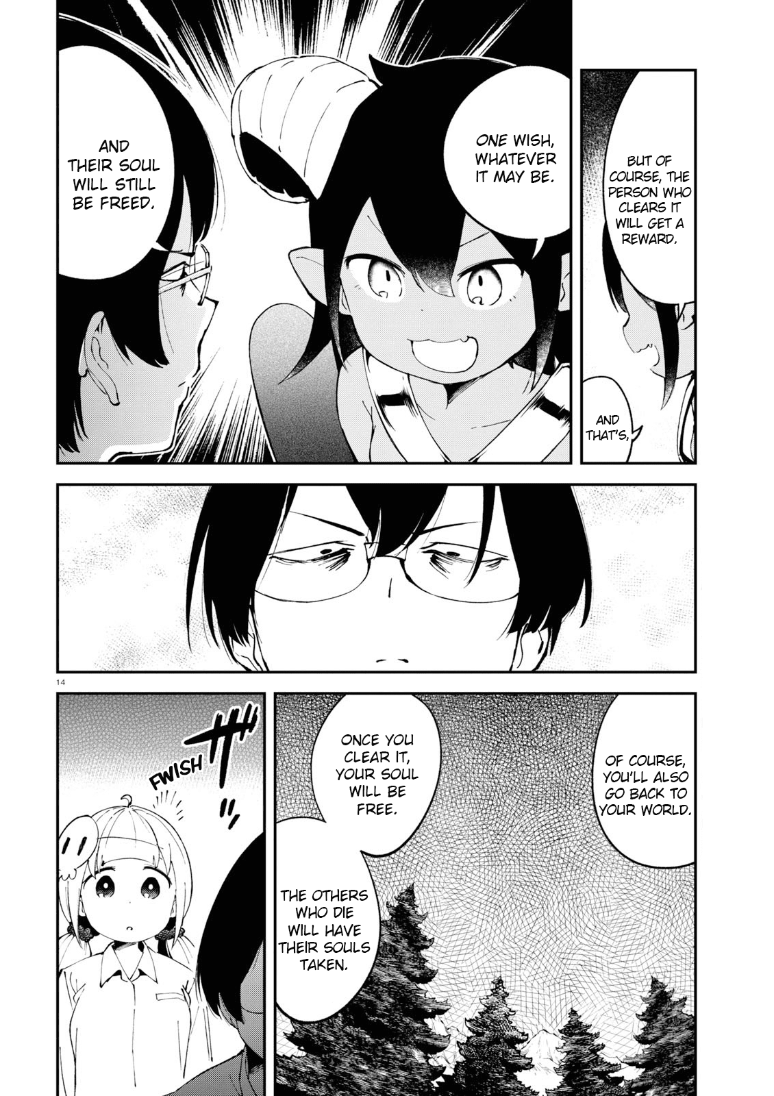 Isekai Death Game ni Tensou sarete tsurai Chapter 10 page 14 - Chapter 10: Excercise