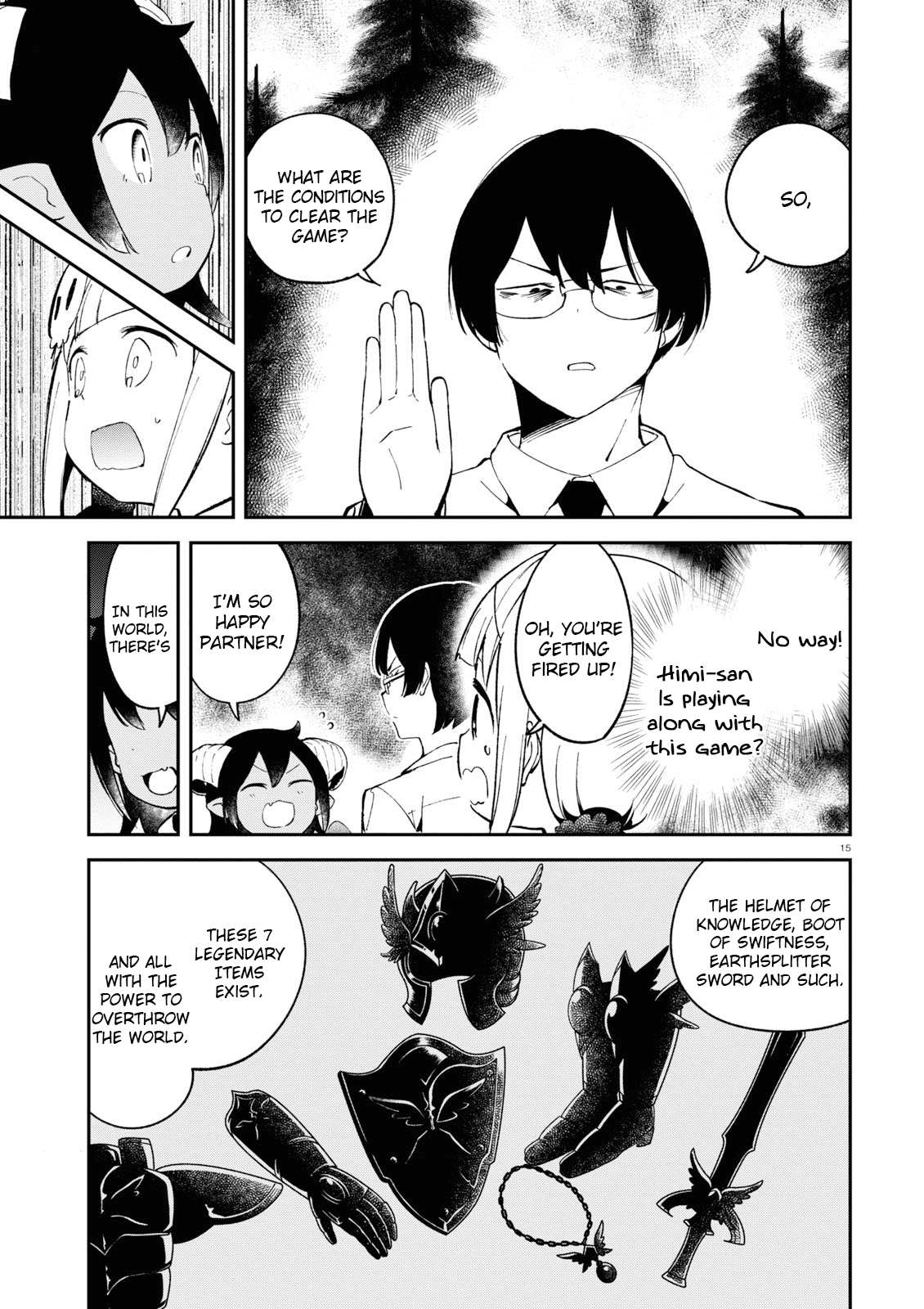 Isekai Death Game ni Tensou sarete tsurai Chapter 10 page 15 - Chapter 10: Excercise