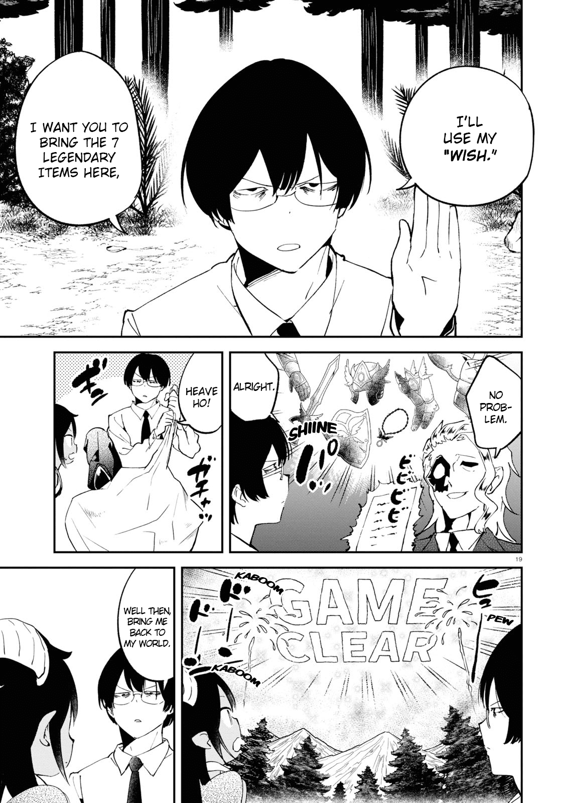 Isekai Death Game ni Tensou sarete tsurai Chapter 10 page 19 - Chapter 10: Excercise