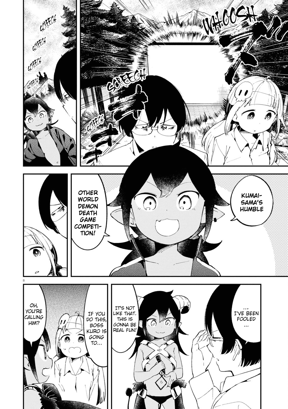Isekai Death Game ni Tensou sarete tsurai Chapter 10 page 8 - Chapter 10: Excercise