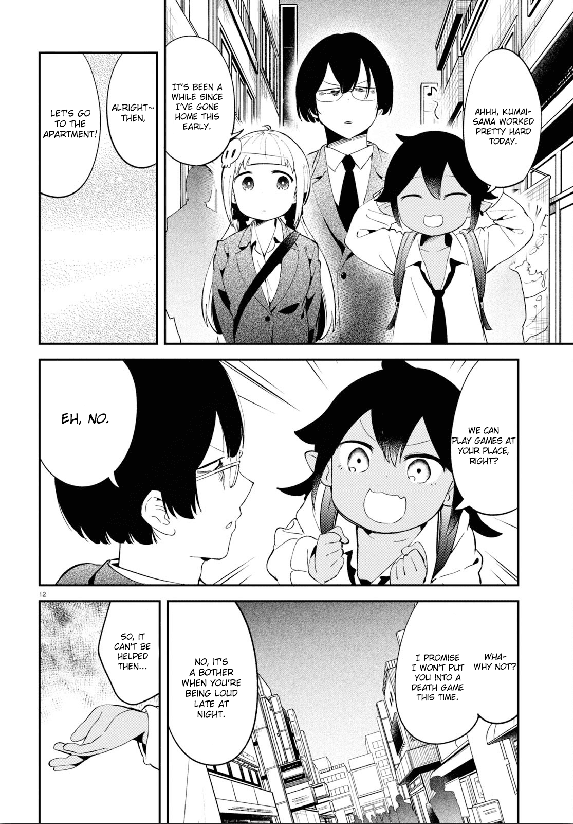 Isekai Death Game ni Tensou sarete tsurai Chapter 11 page 12 - Chapter 11: Fallen Angel