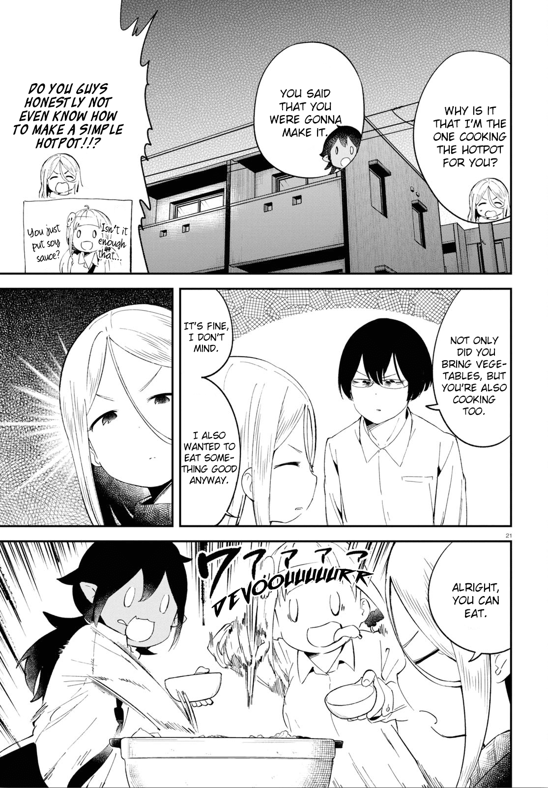 Isekai Death Game ni Tensou sarete tsurai Chapter 11 page 21 - Chapter 11: Fallen Angel