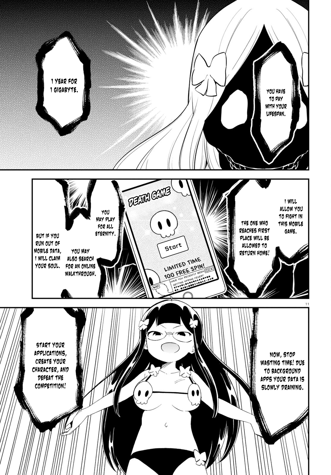 Isekai Death Game ni Tensou sarete tsurai Chapter 15 page 11 - Chapter 15: Exposed