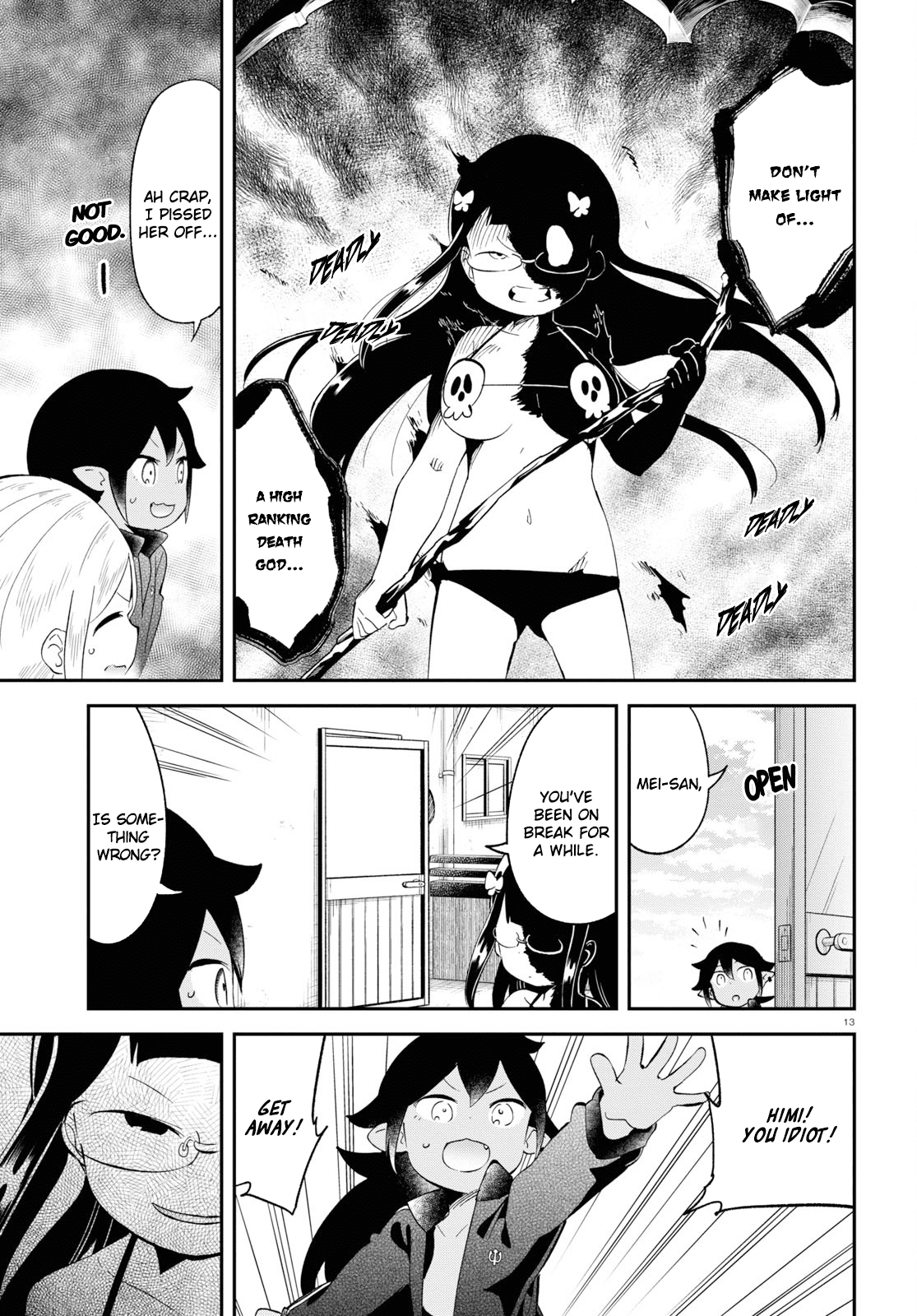 Isekai Death Game ni Tensou sarete tsurai Chapter 16 page 13 - Chapter 16: Self Defense