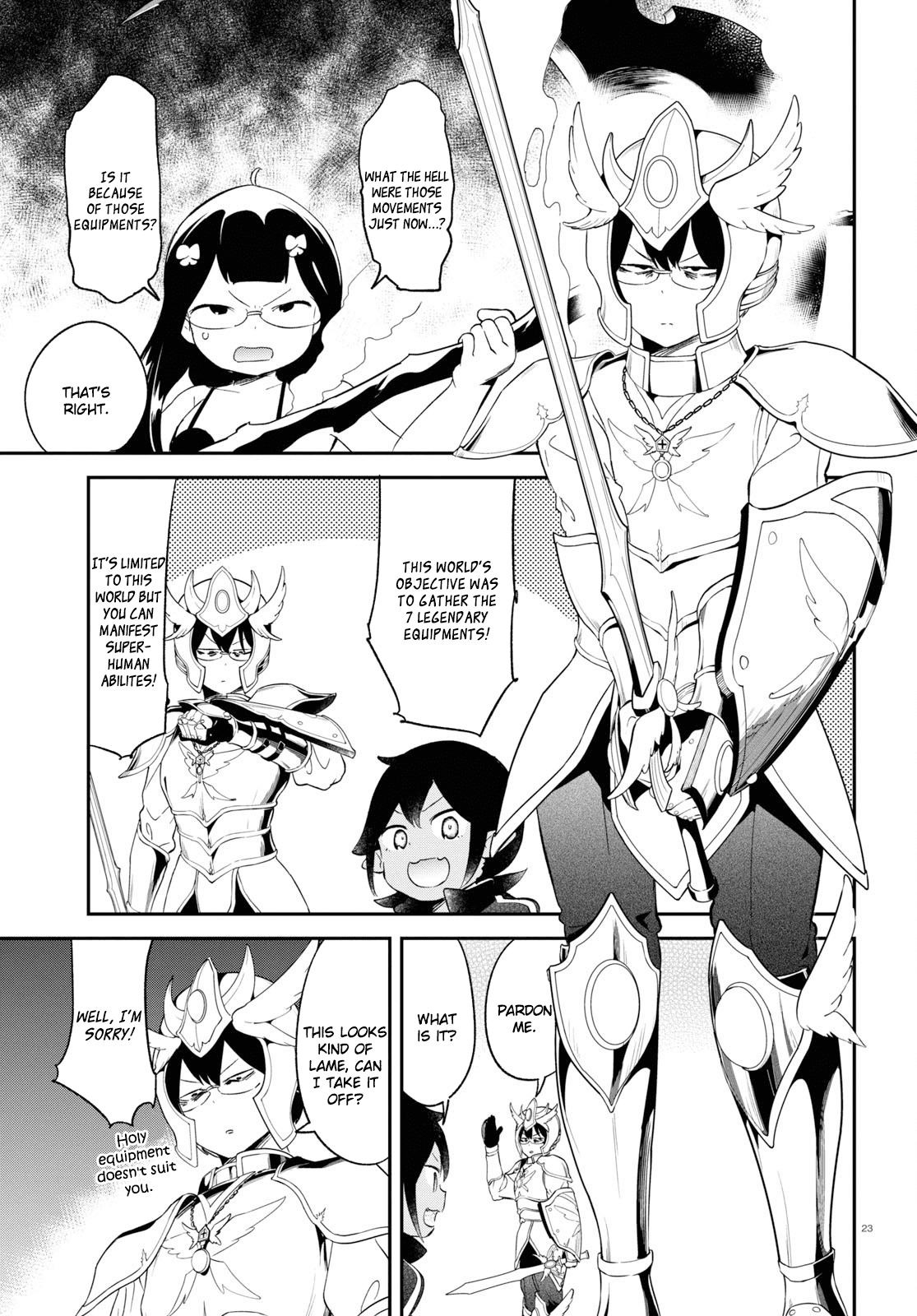 Isekai Death Game ni Tensou sarete tsurai Chapter 16 page 23 - Chapter 16: Self Defense