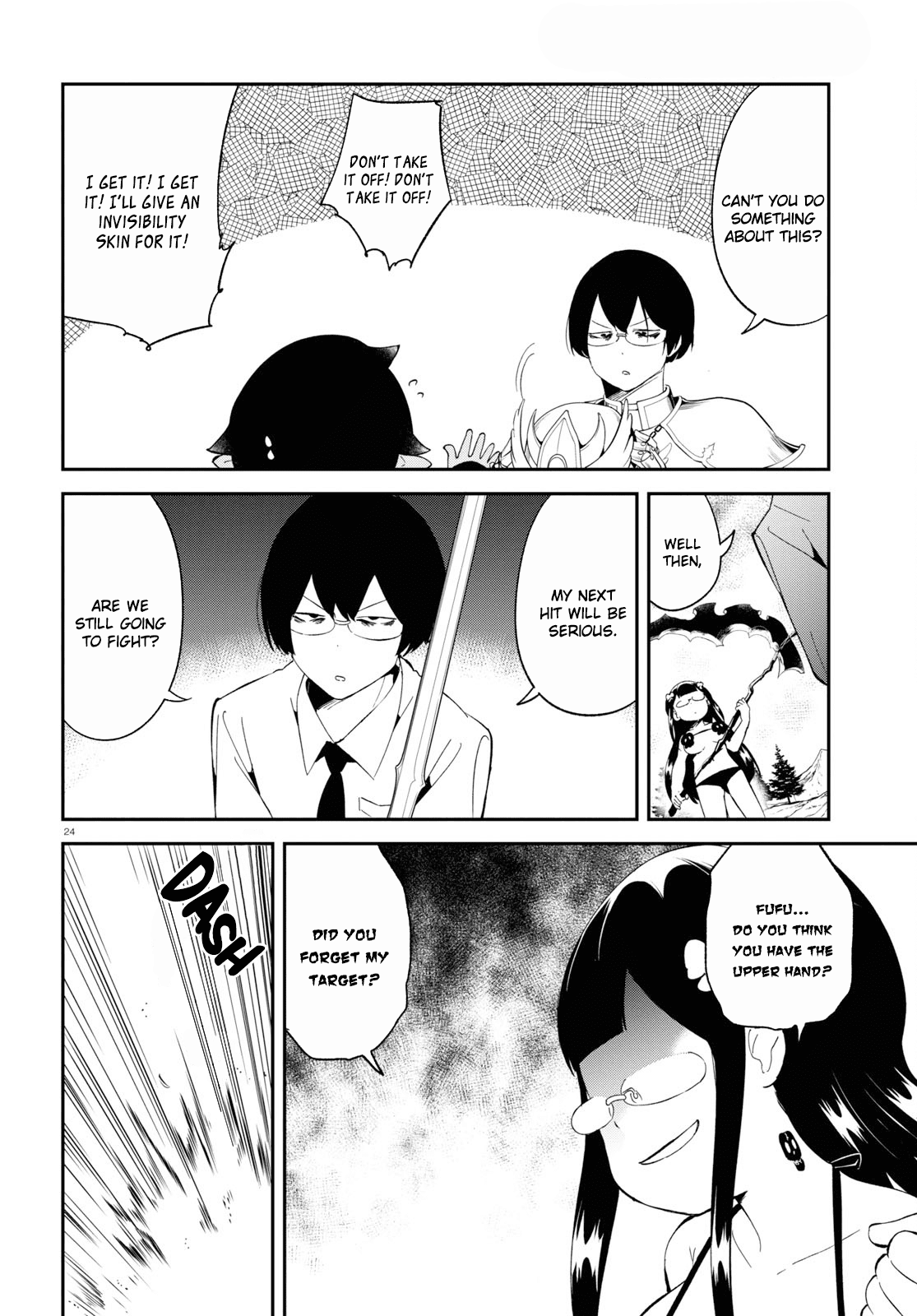 Isekai Death Game ni Tensou sarete tsurai Chapter 16 page 24 - Chapter 16: Self Defense