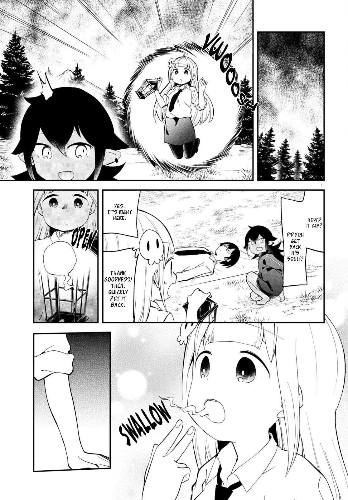 Isekai Death Game ni Tensou sarete tsurai Chapter 18 page 1 - Chapter 18: Public Peace and Order [END]