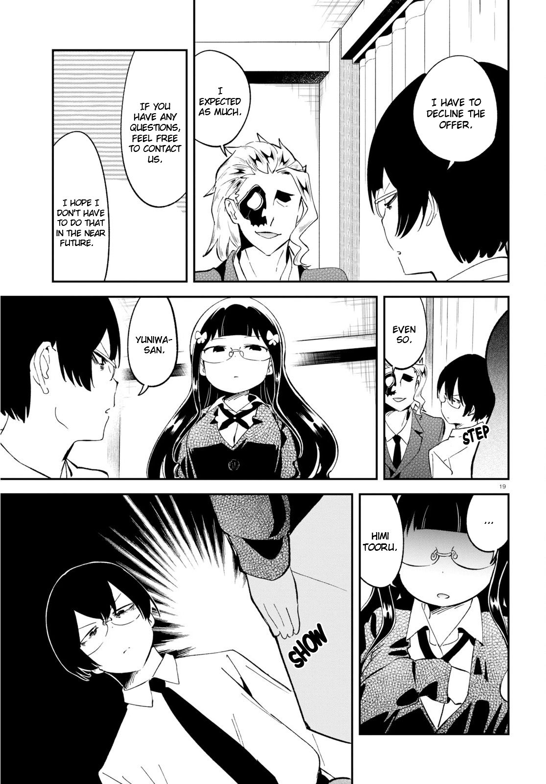 Isekai Death Game ni Tensou sarete tsurai Chapter 18 page 19 - Chapter 18: Public Peace and Order [END]
