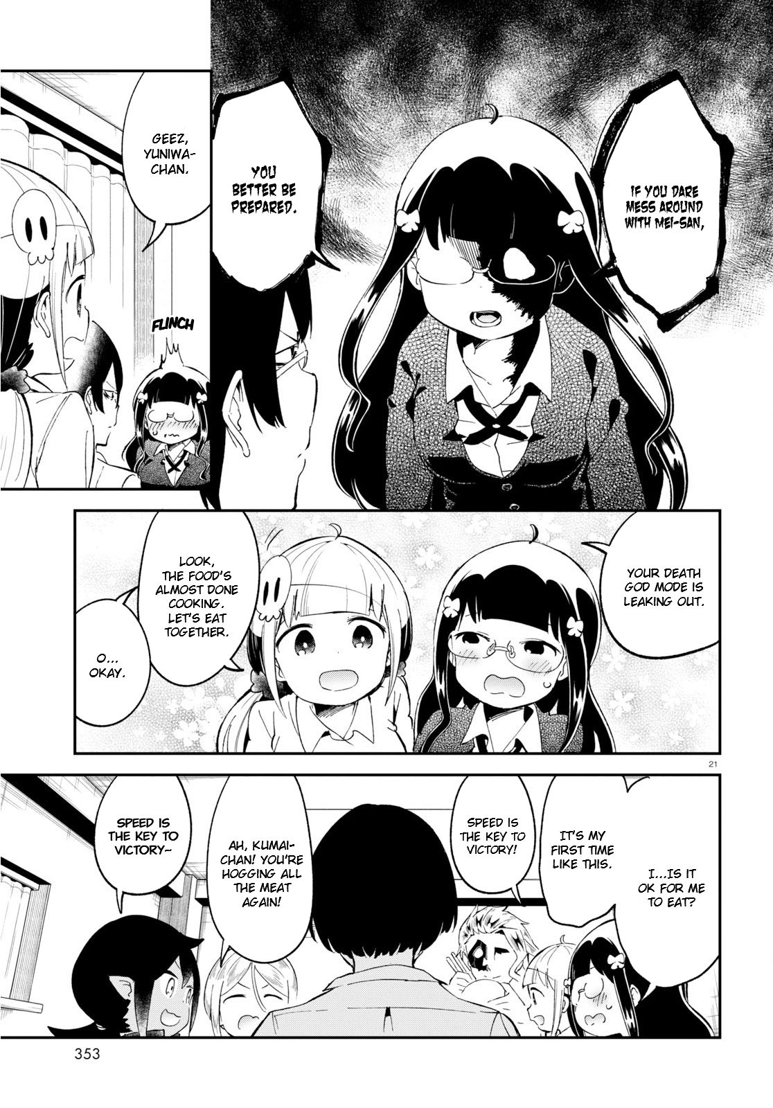Isekai Death Game ni Tensou sarete tsurai Chapter 18 page 21 - Chapter 18: Public Peace and Order [END]