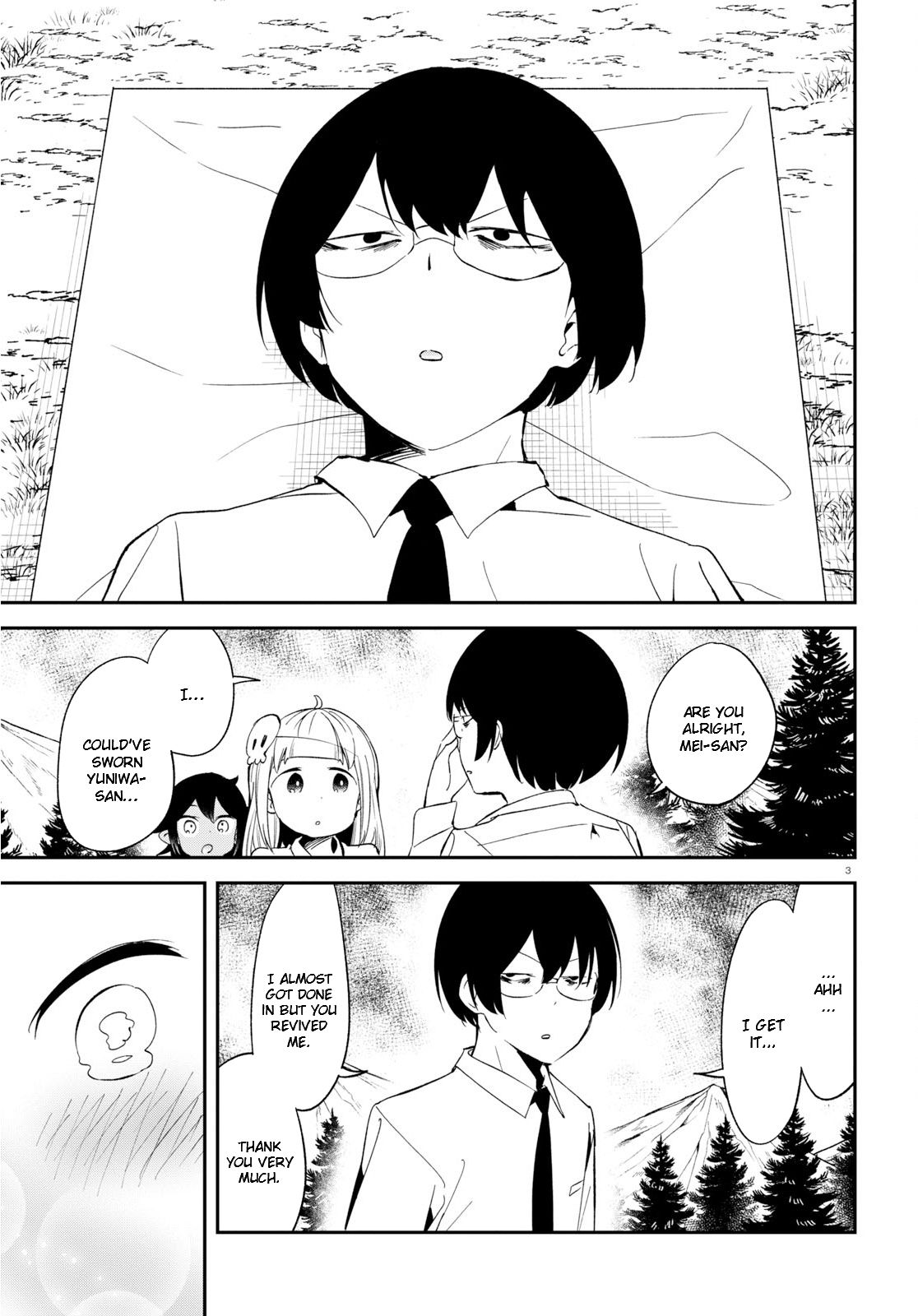 Isekai Death Game ni Tensou sarete tsurai Chapter 18 page 3 - Chapter 18: Public Peace and Order [END]