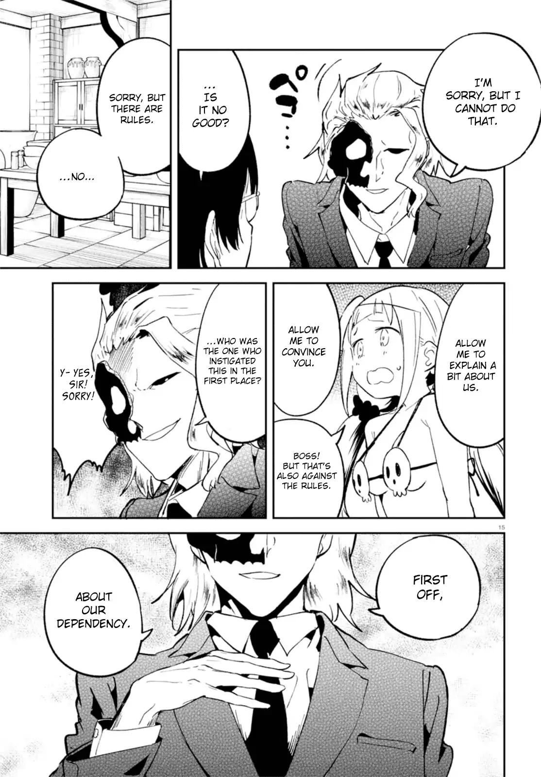 Isekai Death Game ni Tensou sarete tsurai Chapter 2 page 15 - Chapter 2: Boss