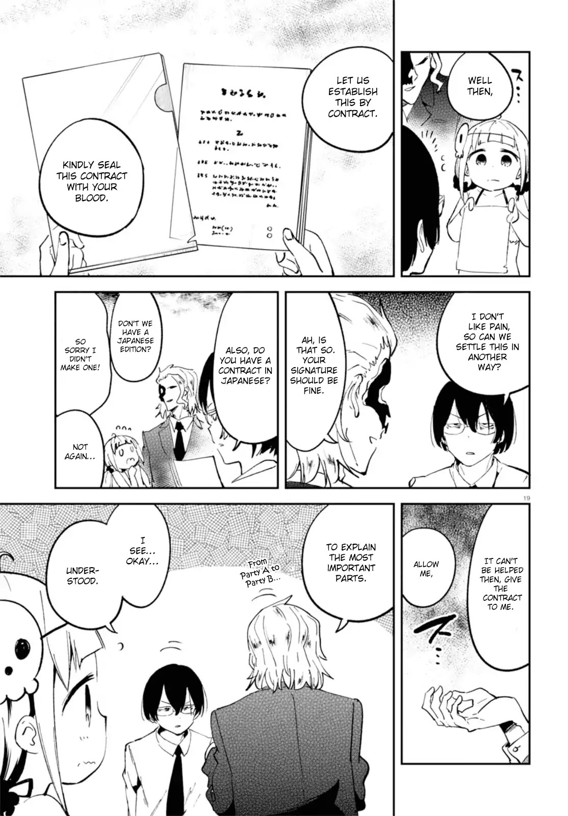 Isekai Death Game ni Tensou sarete tsurai Chapter 2 page 19 - Chapter 2: Boss