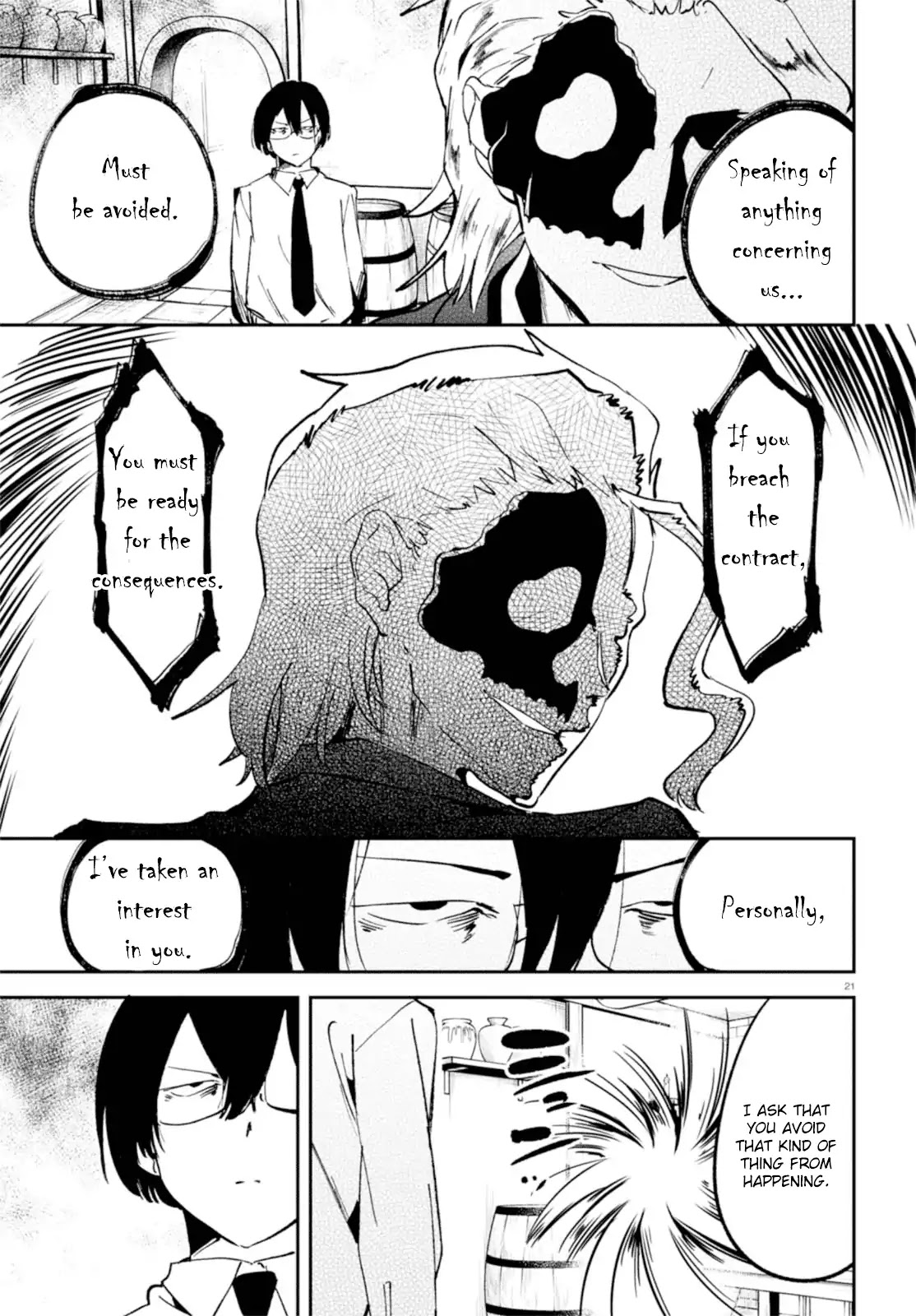 Isekai Death Game ni Tensou sarete tsurai Chapter 2 page 21 - Chapter 2: Boss