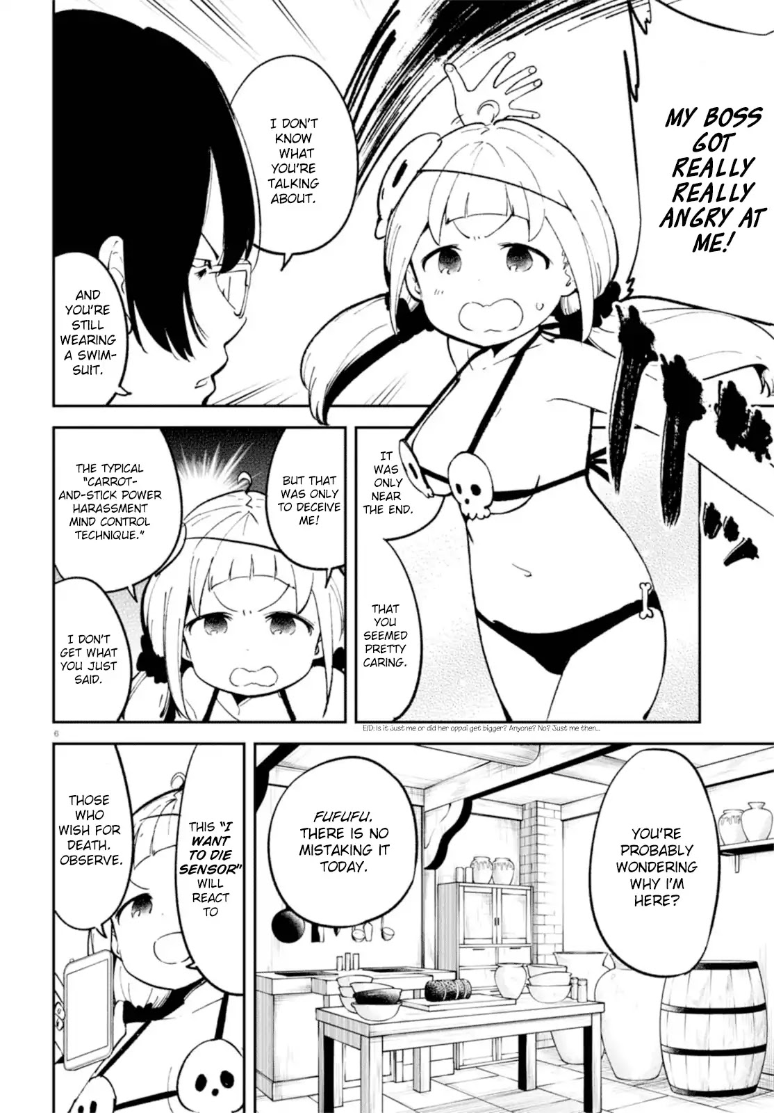 Isekai Death Game ni Tensou sarete tsurai Chapter 2 page 6 - Chapter 2: Boss