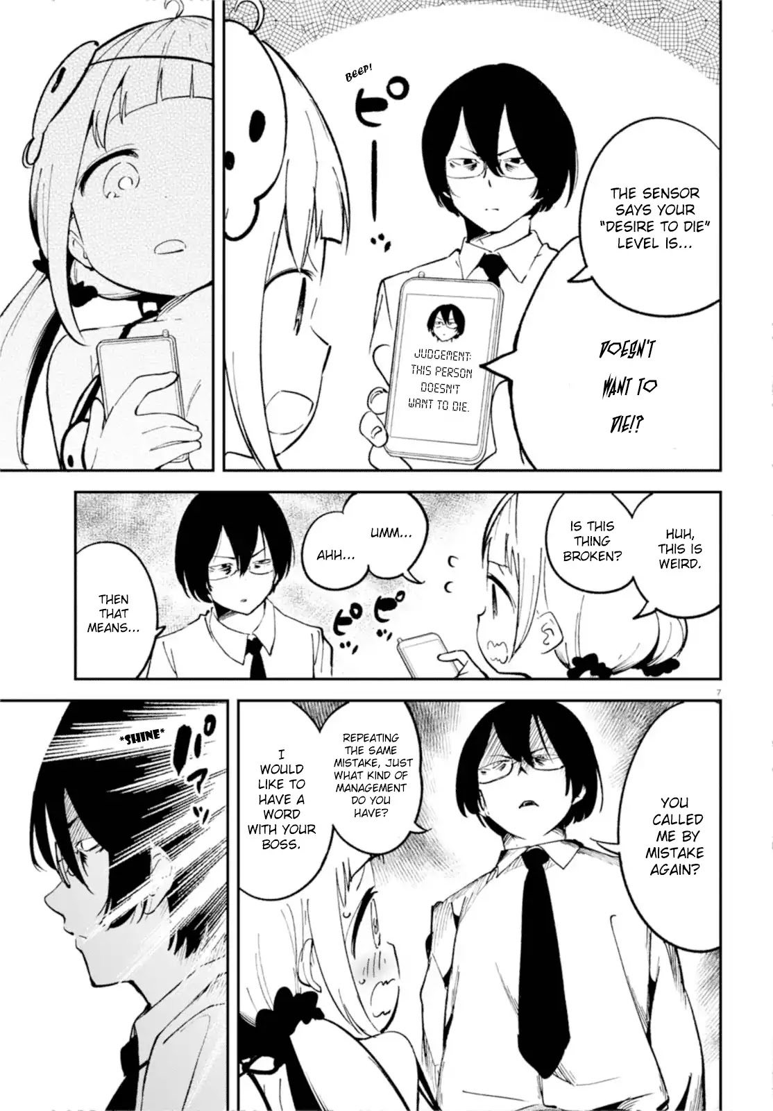Isekai Death Game ni Tensou sarete tsurai Chapter 2 page 7 - Chapter 2: Boss