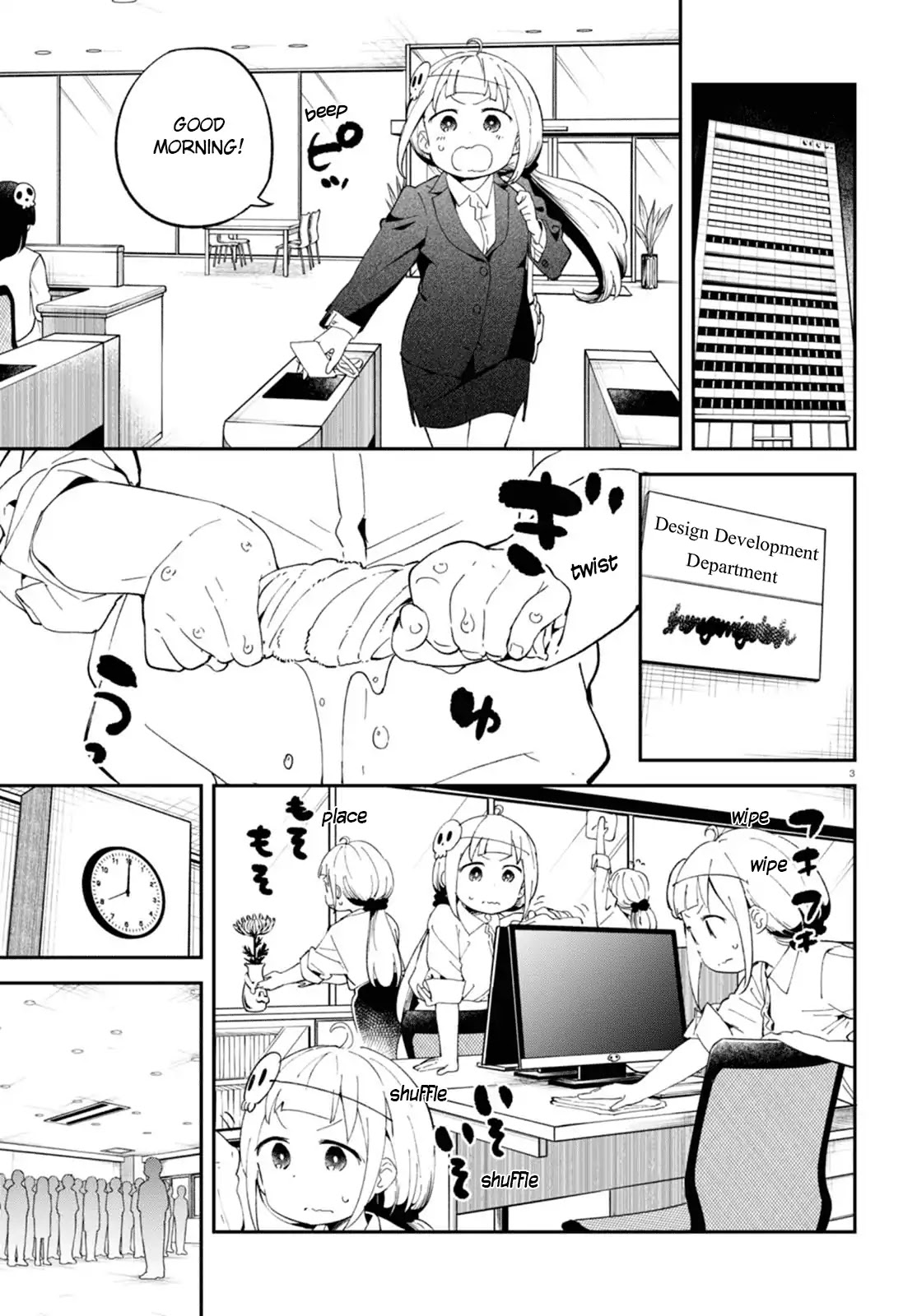 Isekai Death Game ni Tensou sarete tsurai Chapter 3 page 3 - Chapter 3: Manual Labor