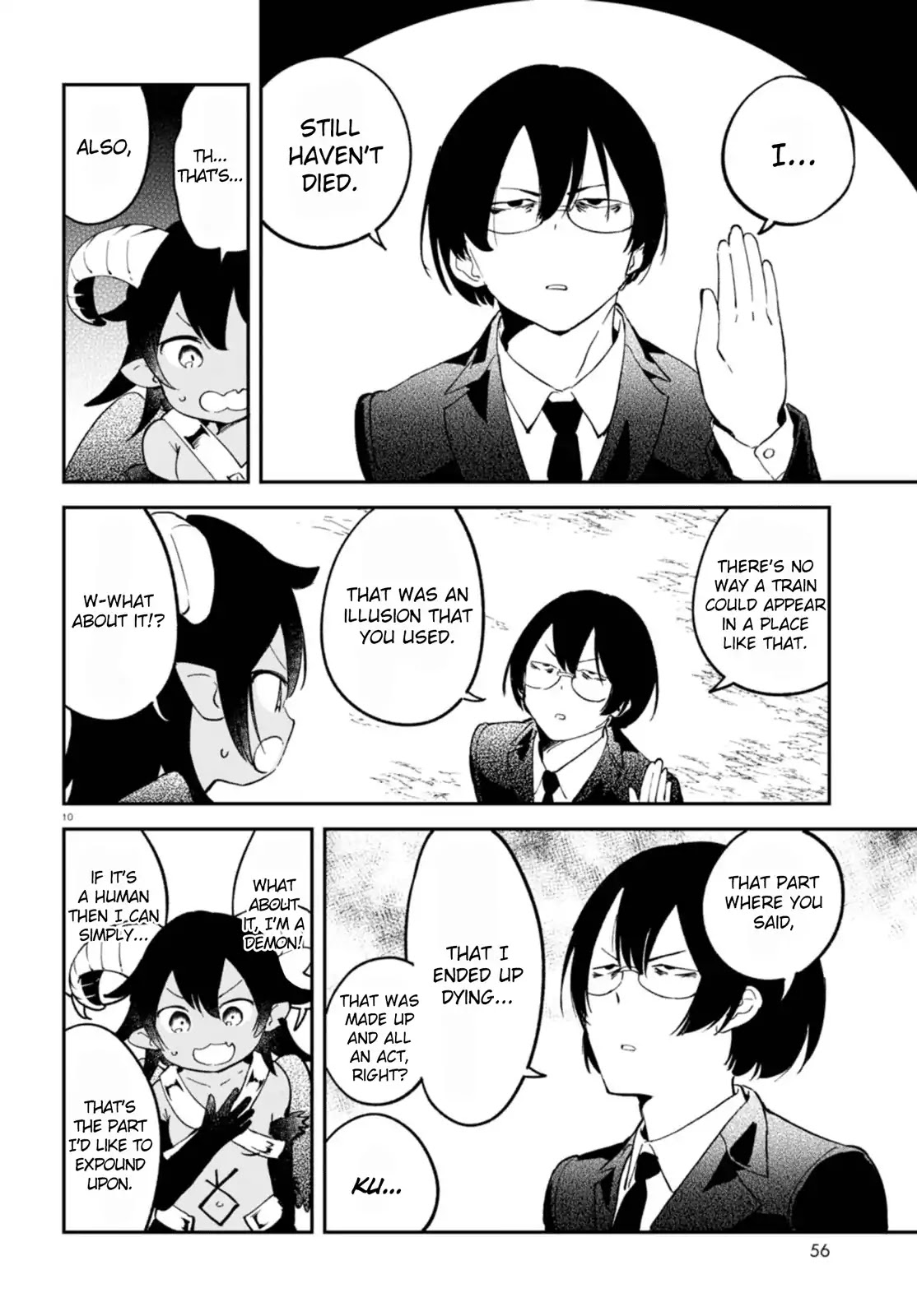 Isekai Death Game ni Tensou sarete tsurai Chapter 4 page 10 - Chapter 4: Demon