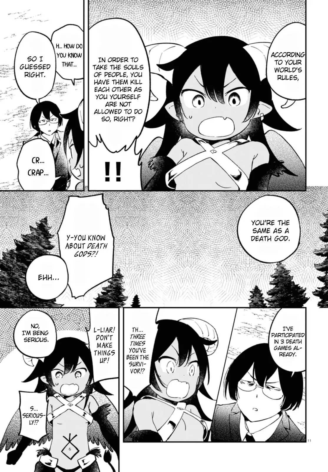 Isekai Death Game ni Tensou sarete tsurai Chapter 4 page 11 - Chapter 4: Demon