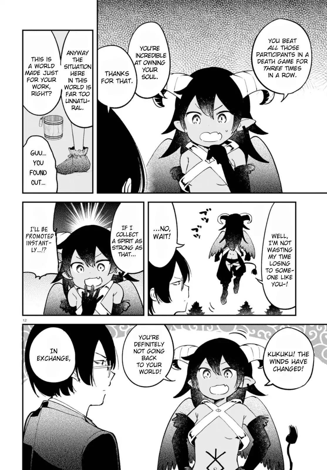 Isekai Death Game ni Tensou sarete tsurai Chapter 4 page 12 - Chapter 4: Demon