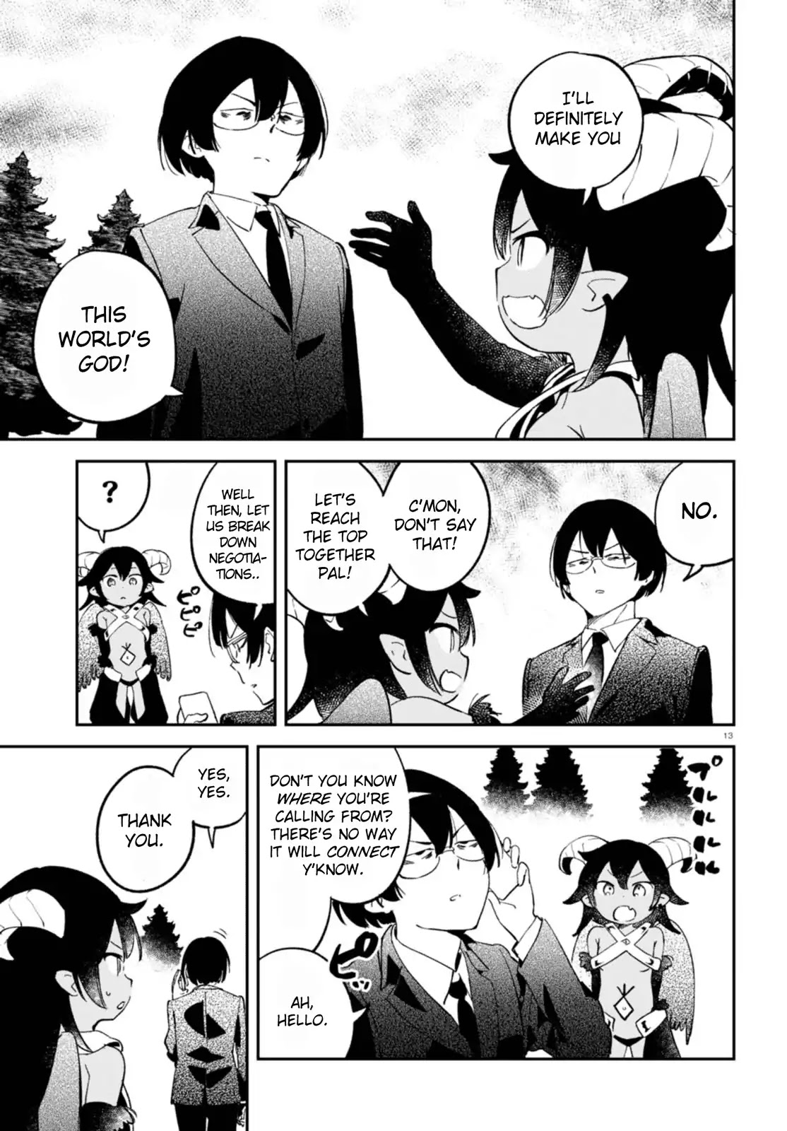 Isekai Death Game ni Tensou sarete tsurai Chapter 4 page 13 - Chapter 4: Demon
