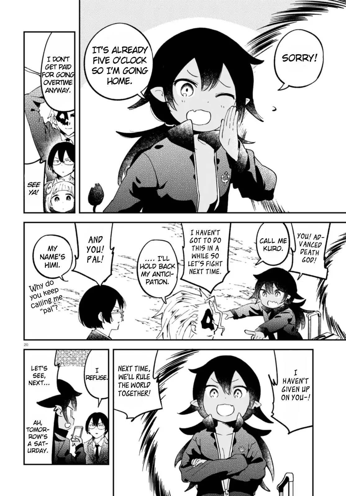 Isekai Death Game ni Tensou sarete tsurai Chapter 4 page 20 - Chapter 4: Demon