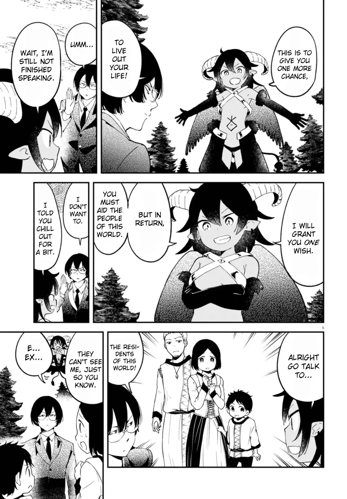 Isekai Death Game ni Tensou sarete tsurai Chapter 4 page 5 - Chapter 4: Demon