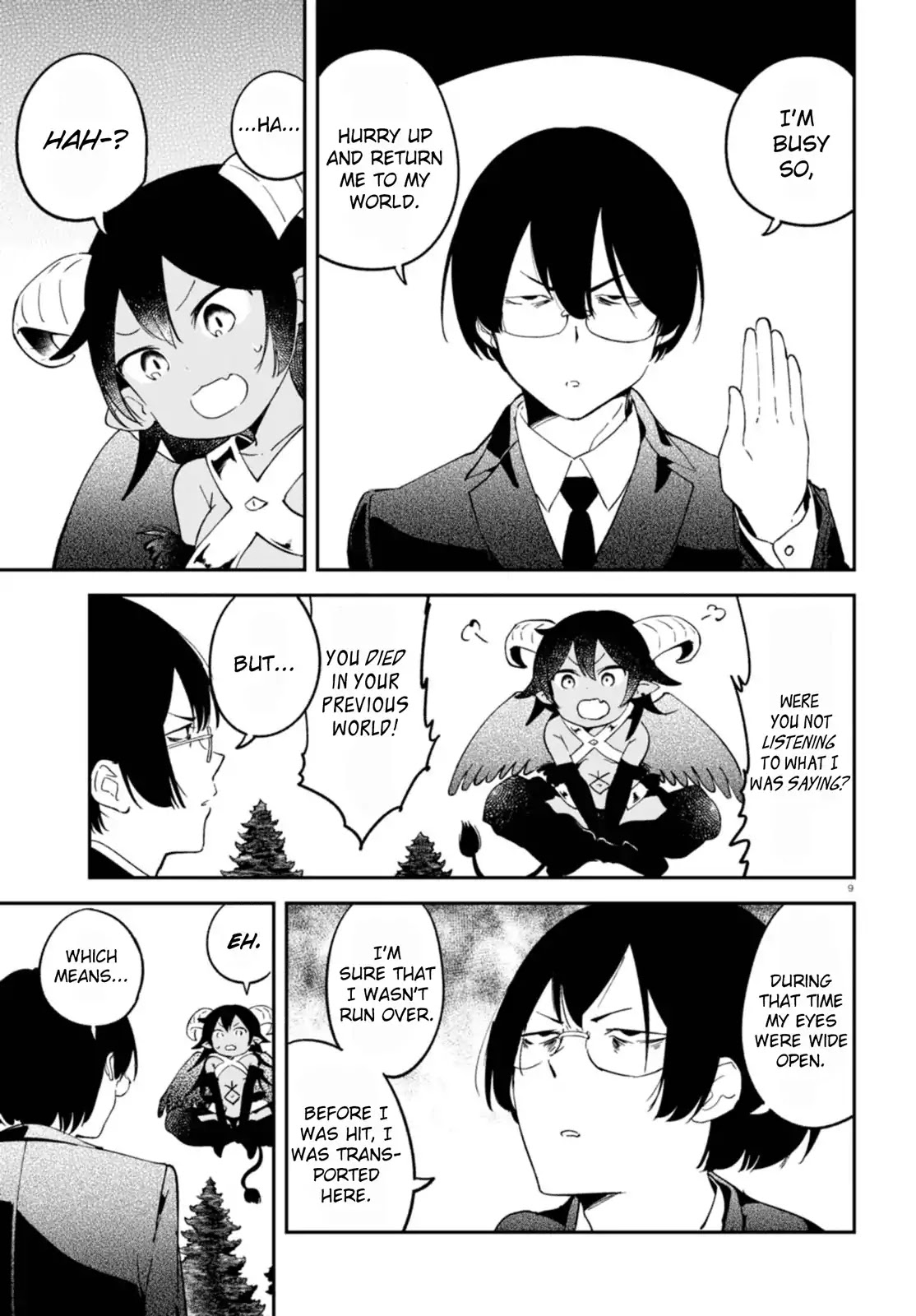 Isekai Death Game ni Tensou sarete tsurai Chapter 4 page 9 - Chapter 4: Demon