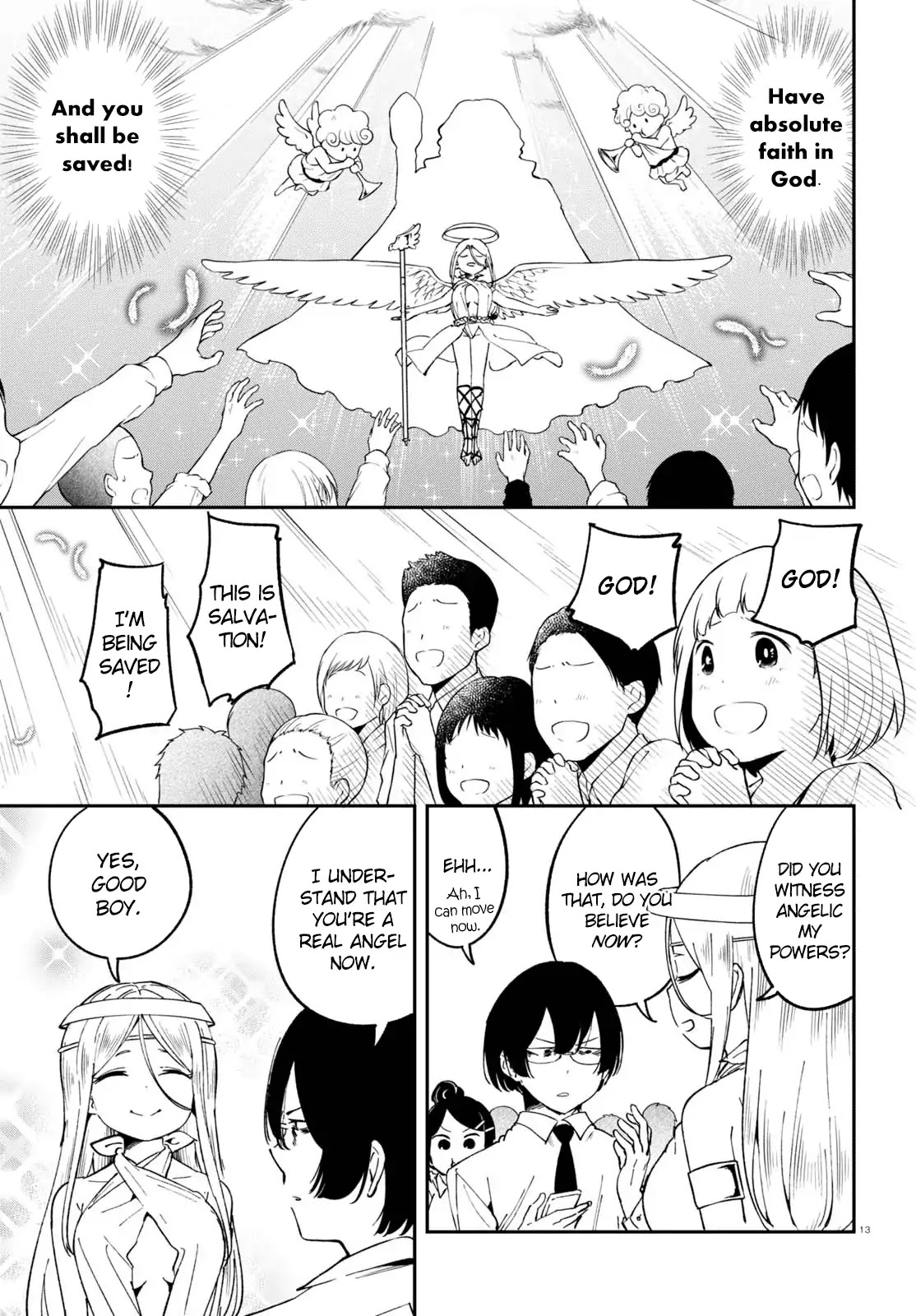Isekai Death Game ni Tensou sarete tsurai Chapter 5 page 13 - Chapter 5: Angel