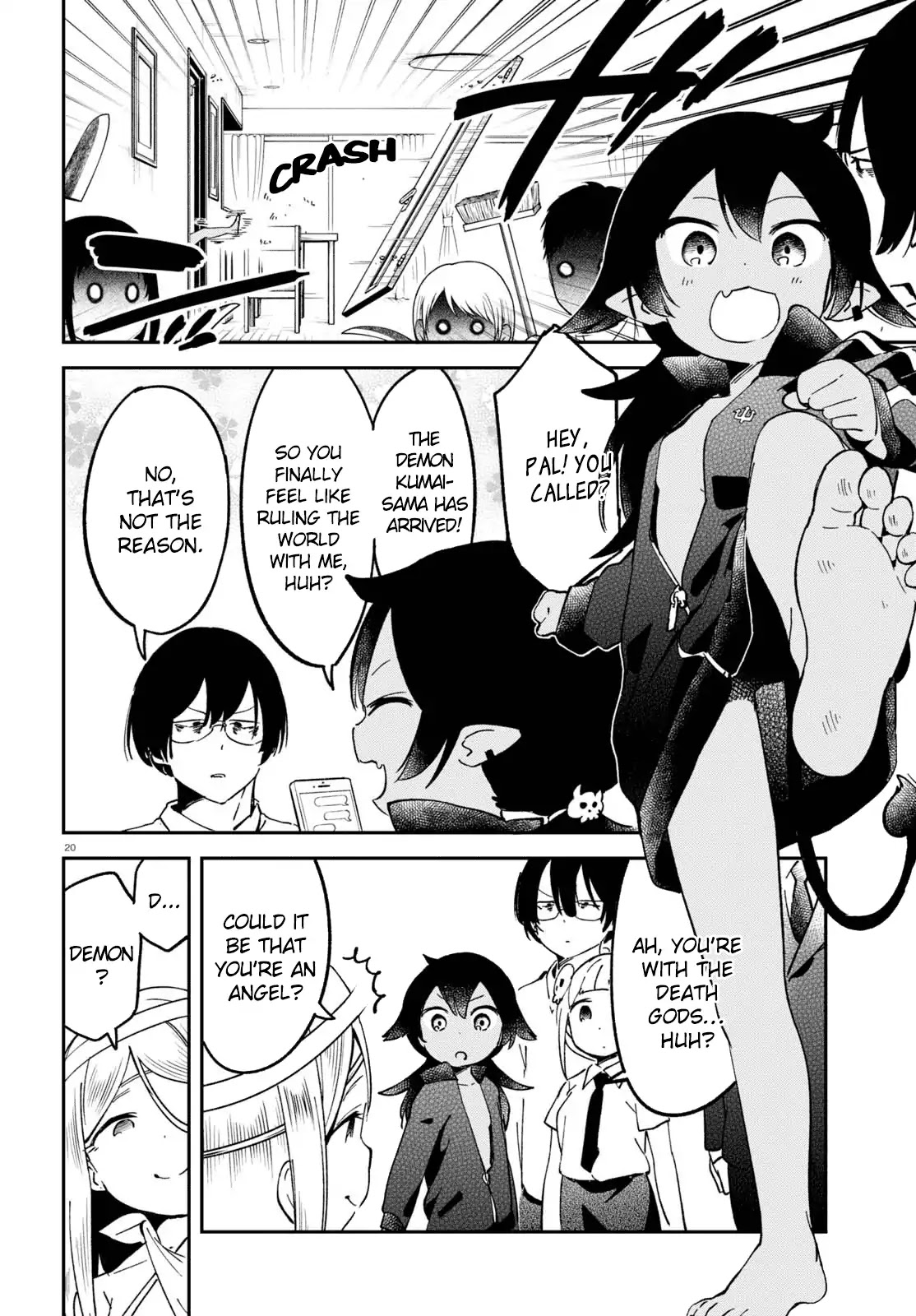 Isekai Death Game ni Tensou sarete tsurai Chapter 5 page 19 - Chapter 5: Angel