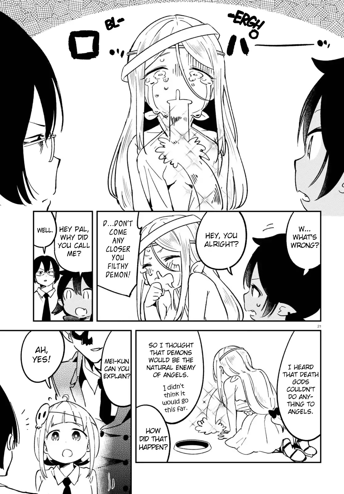 Isekai Death Game ni Tensou sarete tsurai Chapter 5 page 20 - Chapter 5: Angel