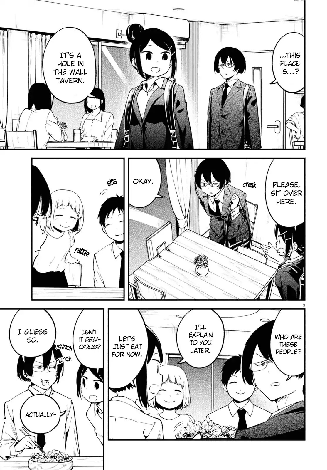 Isekai Death Game ni Tensou sarete tsurai Chapter 5 page 3 - Chapter 5: Angel