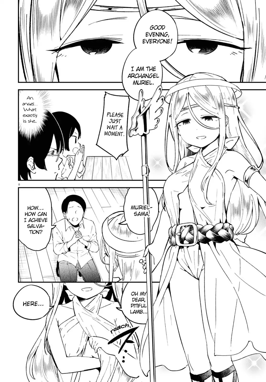 Isekai Death Game ni Tensou sarete tsurai Chapter 5 page 8 - Chapter 5: Angel