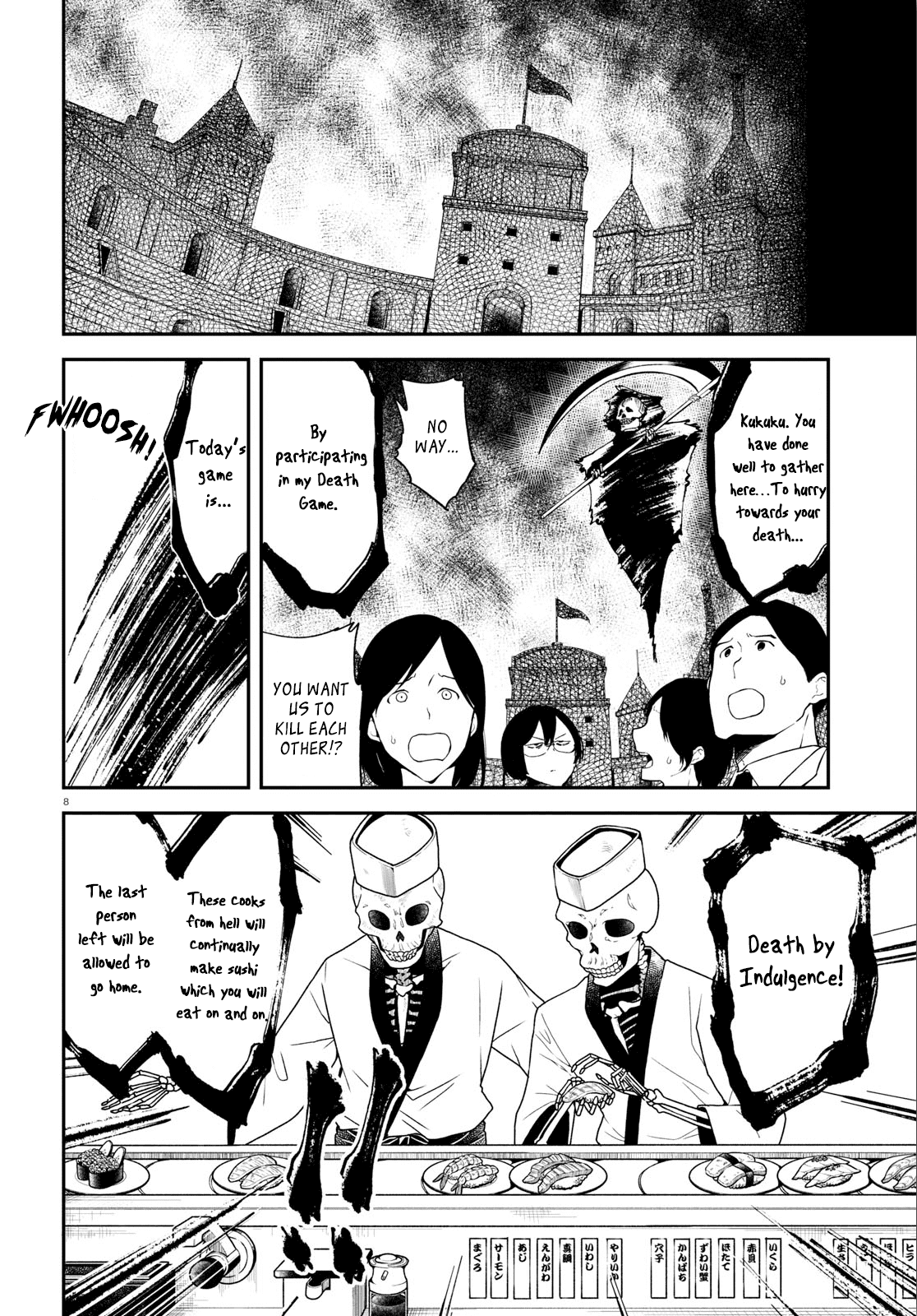 Isekai Death Game ni Tensou sarete tsurai Chapter 8 page 8 - Chapter 8: The Great Depression
