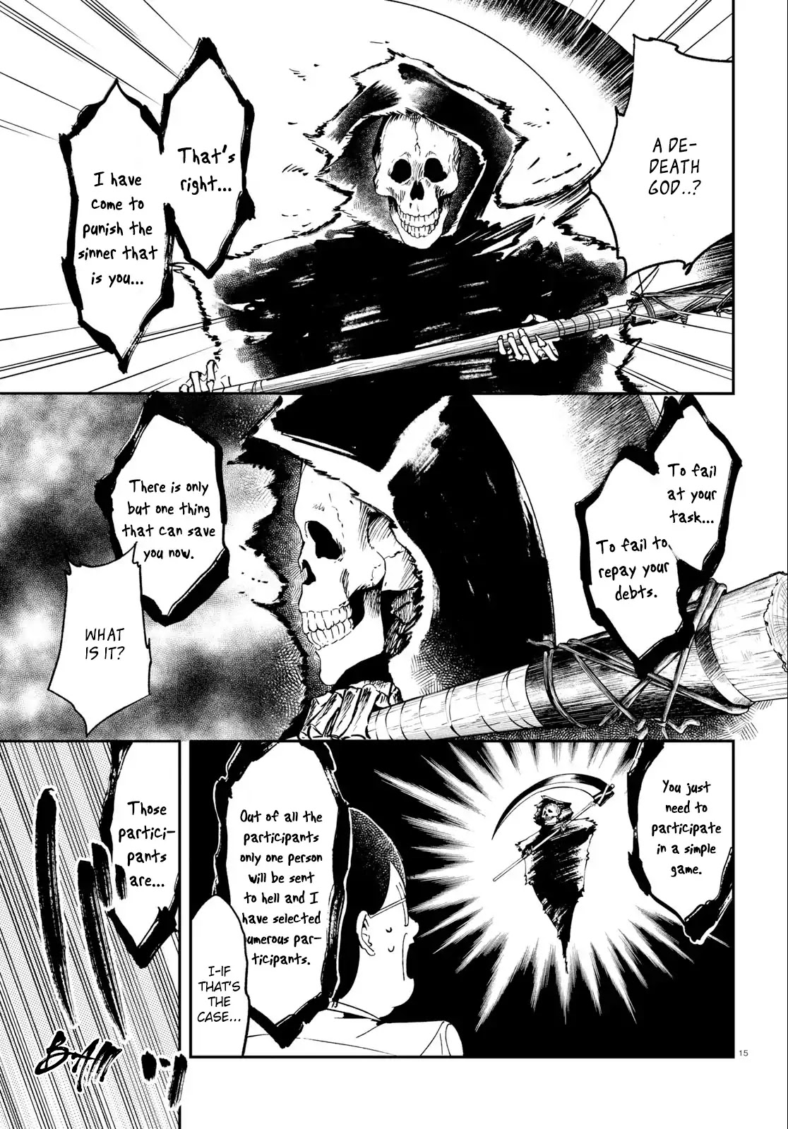 Isekai Death Game ni Tensou sarete tsurai Chapter 9 page 15 - Chapter 9: Retribution
