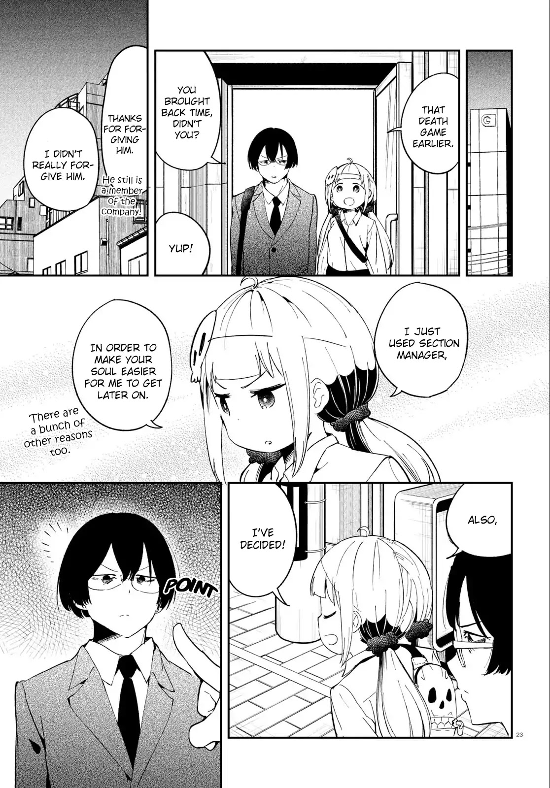 Isekai Death Game ni Tensou sarete tsurai Chapter 9 page 23 - Chapter 9: Retribution