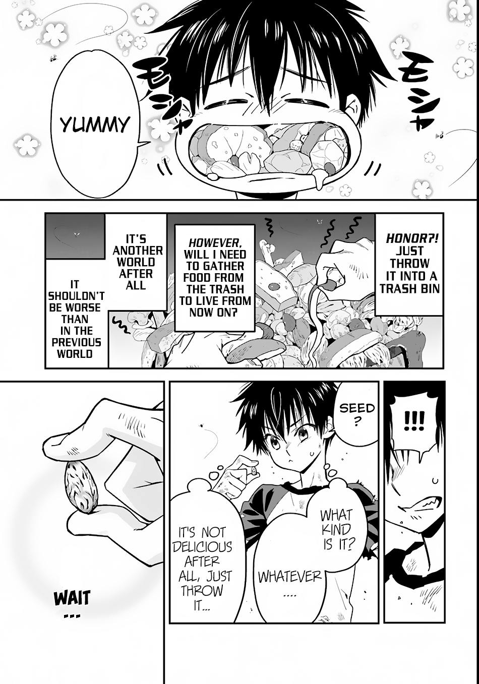 Isekai desu ga Mamono Saibai shiteimasu. Chapter 1 page 11 - Chapter 1