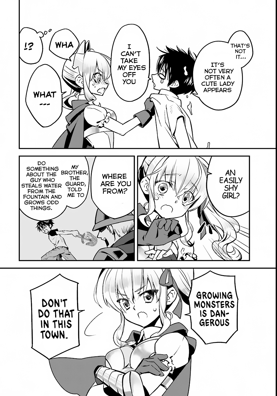 Isekai desu ga Mamono Saibai shiteimasu. Chapter 1 page 18 - Chapter 1