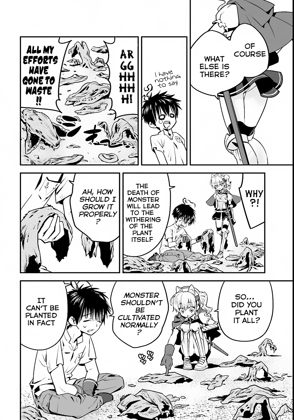 Isekai desu ga Mamono Saibai shiteimasu. Chapter 1 page 20 - Chapter 1