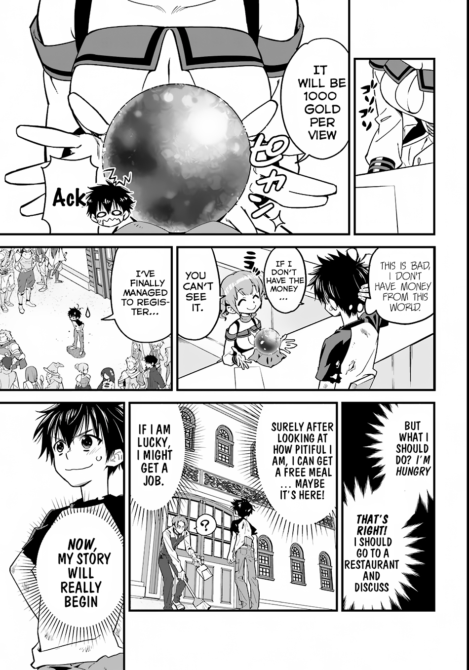 Isekai desu ga Mamono Saibai shiteimasu. Chapter 1 page 9 - Chapter 1